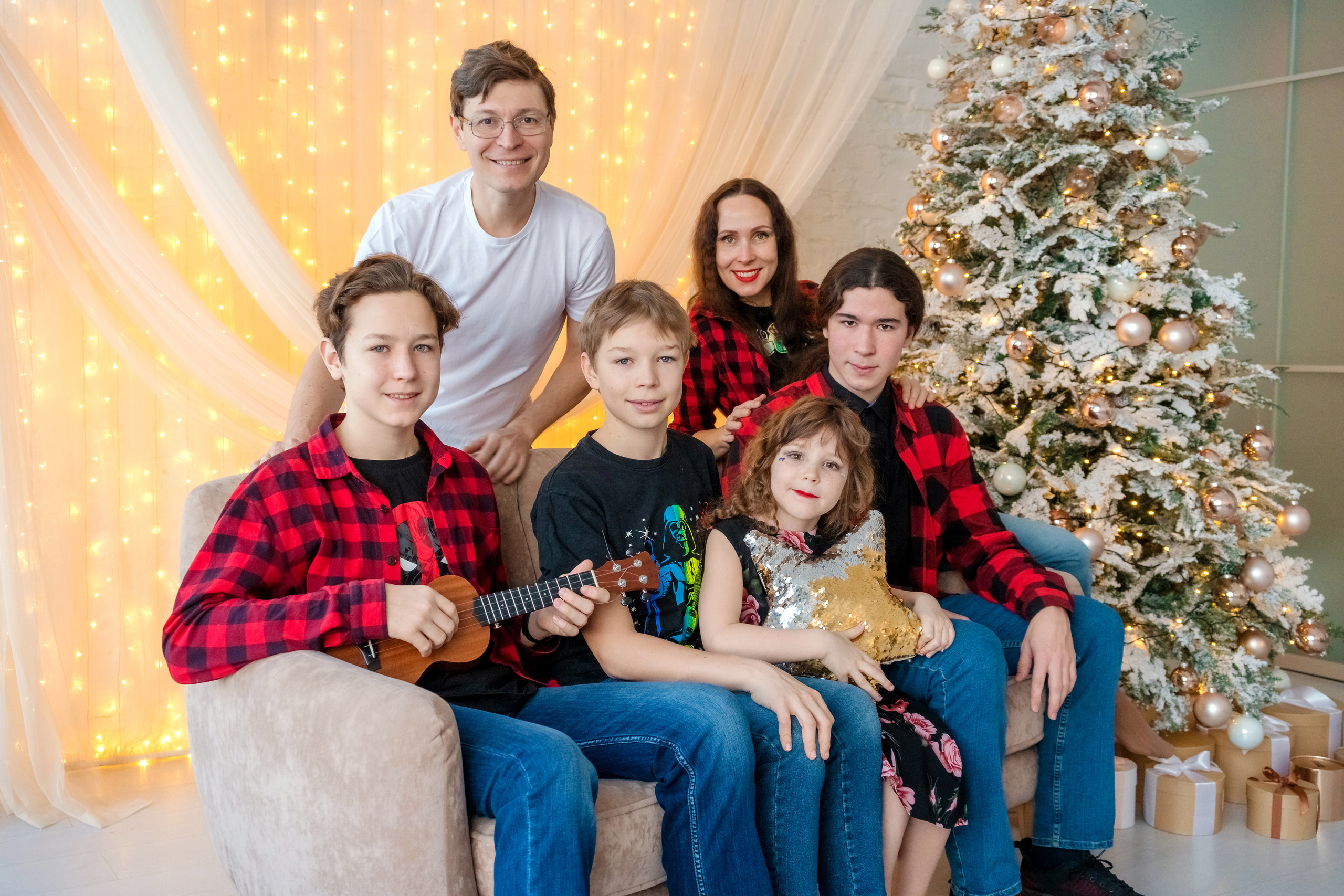 Семейная фотосессия. Семейный детский женский портретный фотограф в Сыктывкаре Оля Киршина