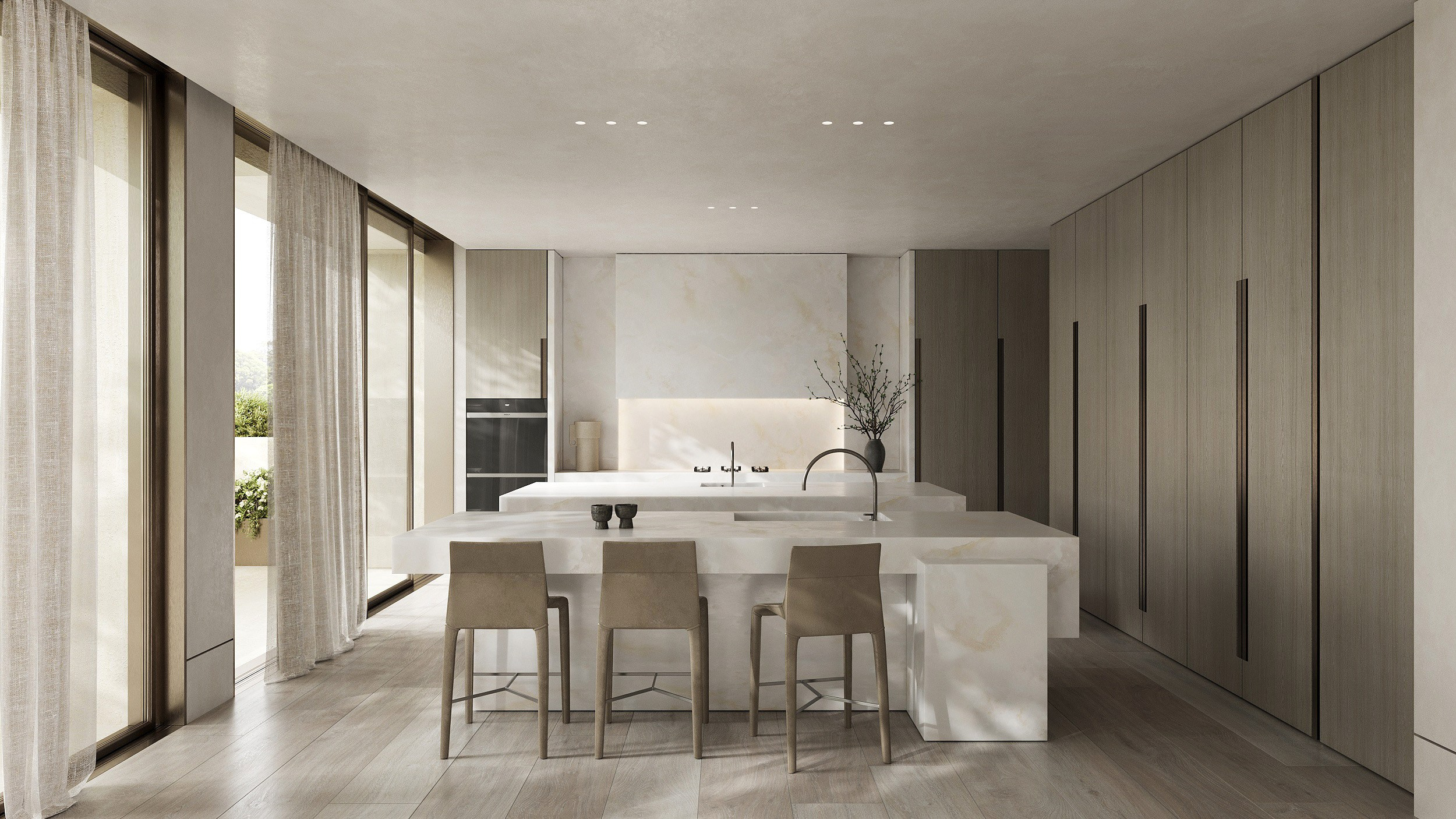 Valentina Rose Bay. Interior visualization