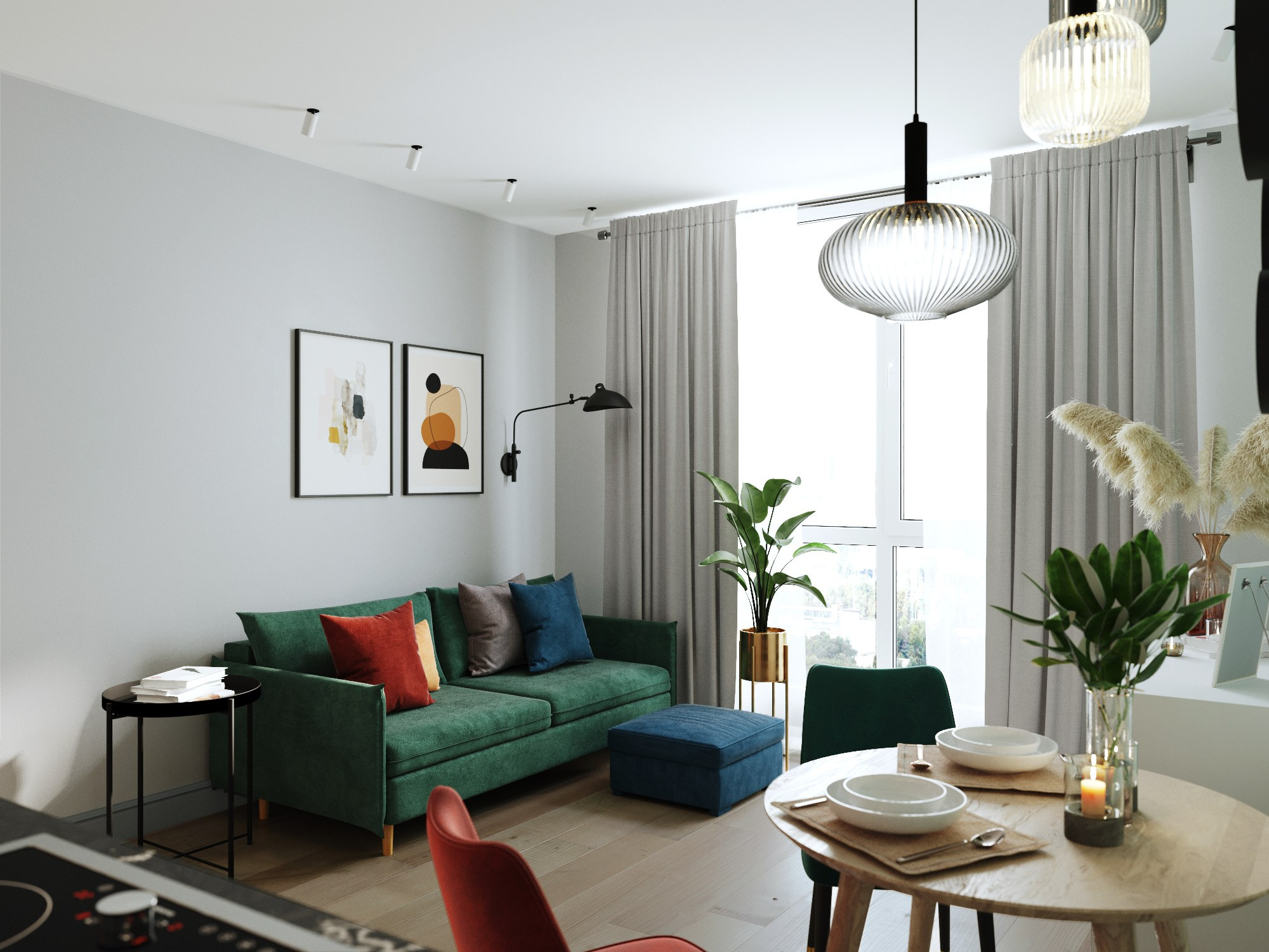 Квартира 40 метров в Жк Хорошевский. Главная