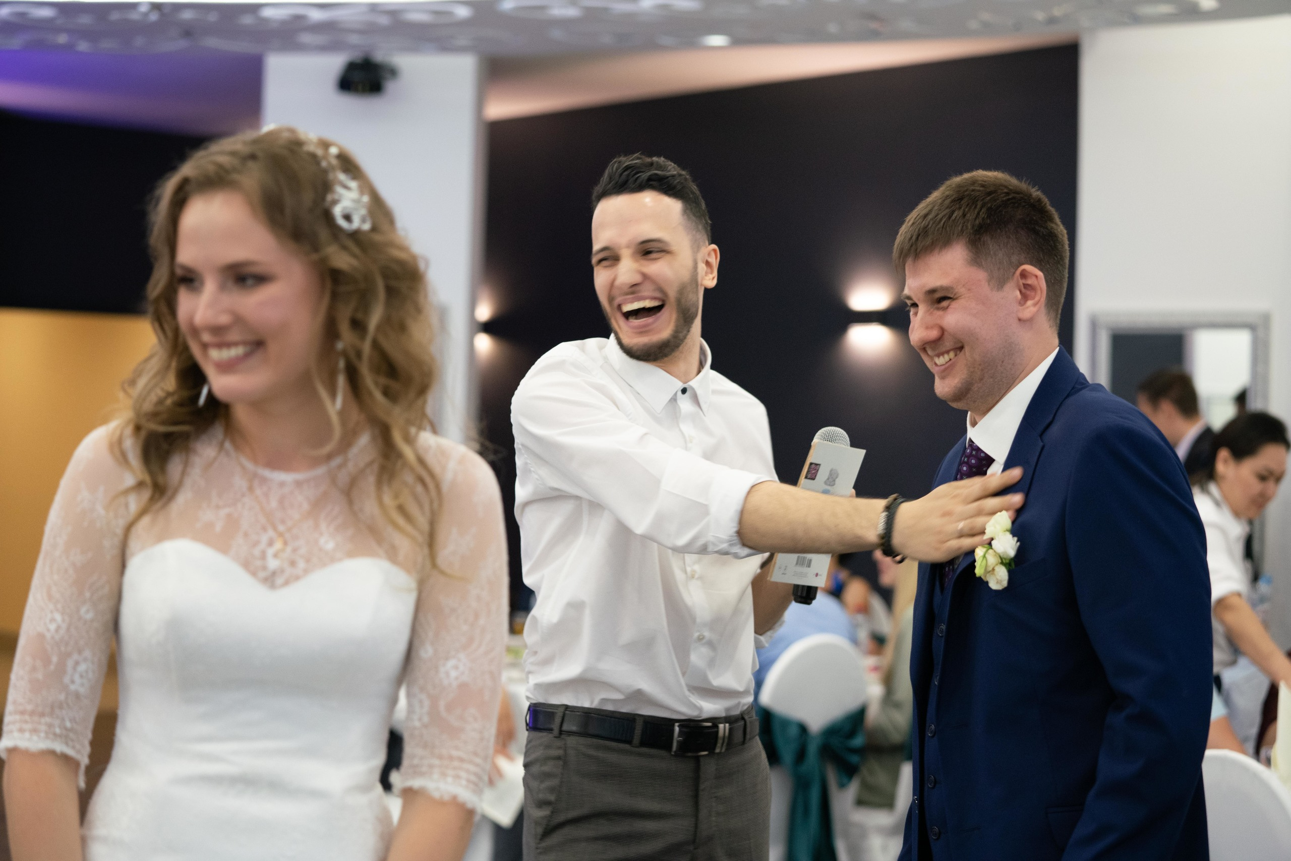 Аня и Андрей. Ведущий на свадьбу в Москве Зубков Алексей