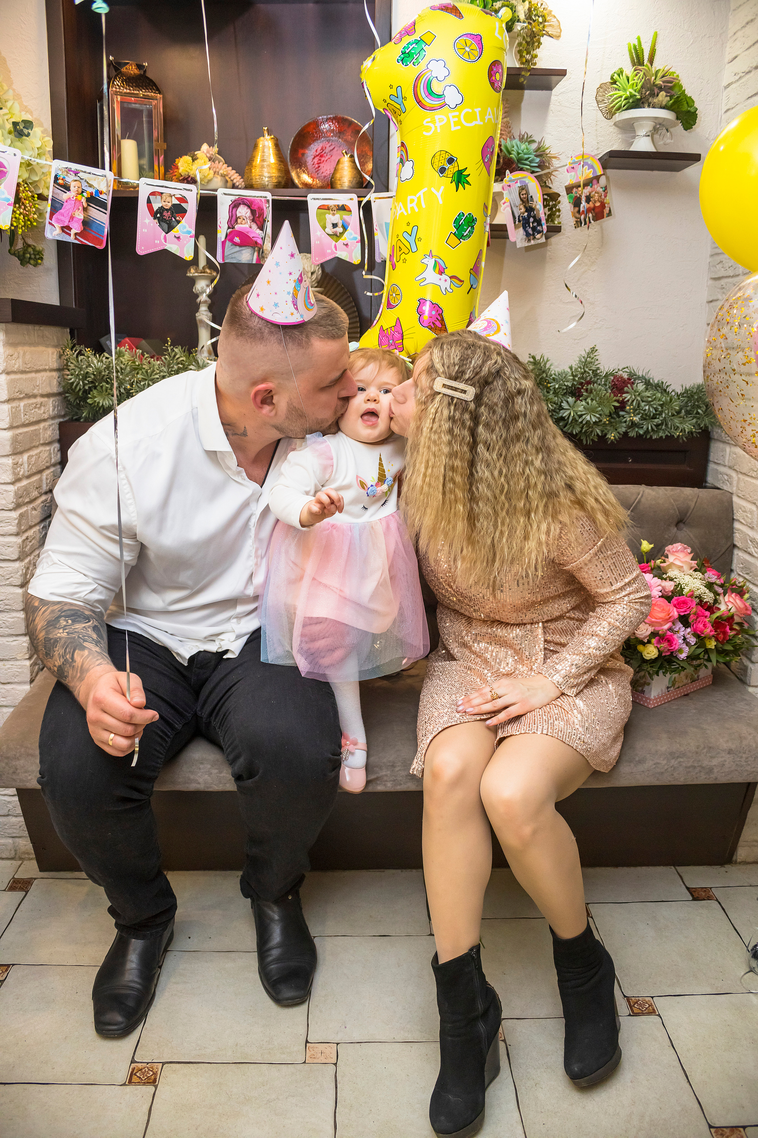 Дни Рождения у маленькой и большой принцесс в пиццерии «Мама Мия». Фотограф в Туле Крупский АнДРей. Фотостудия «КАДР71» в Туле