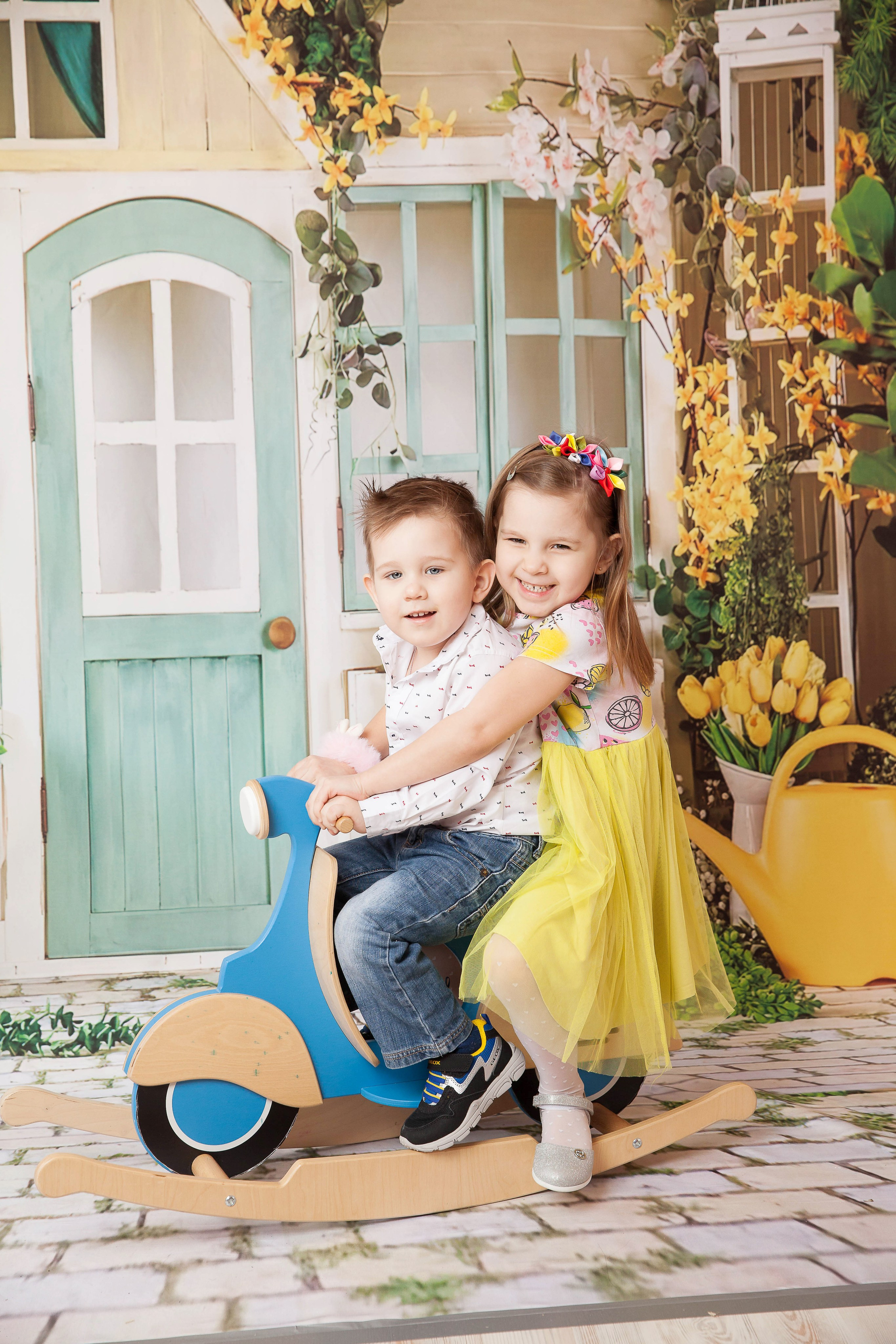 Весна. Проект для детского клуба. Выпускные альбомы Москва. Фотограф Шукурова Кристина