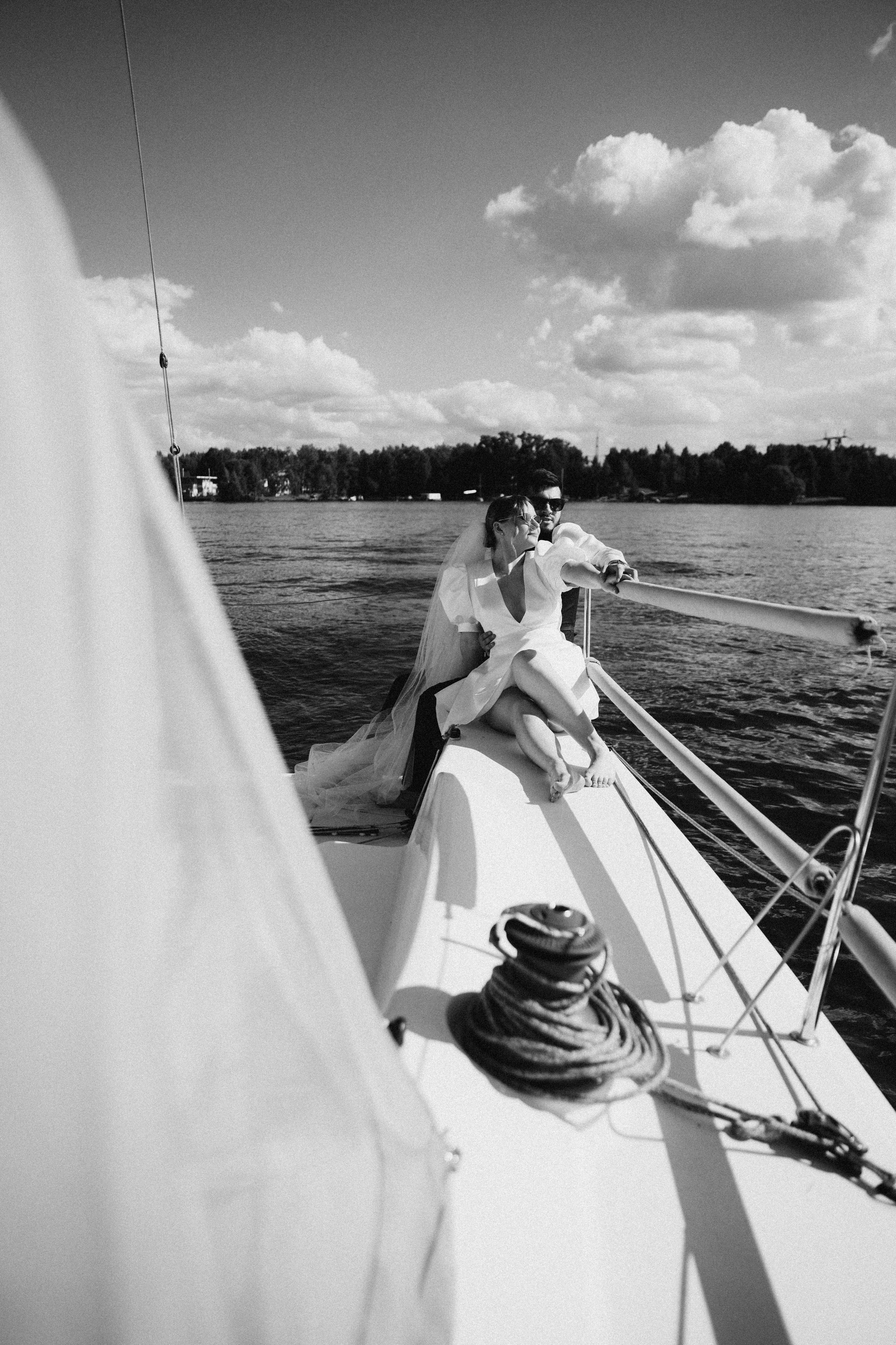 Настя и Витя | Rodina Yaht Club. Свадебный фотограф Ангелина Зотова | Обнинск, Москва, Калуга