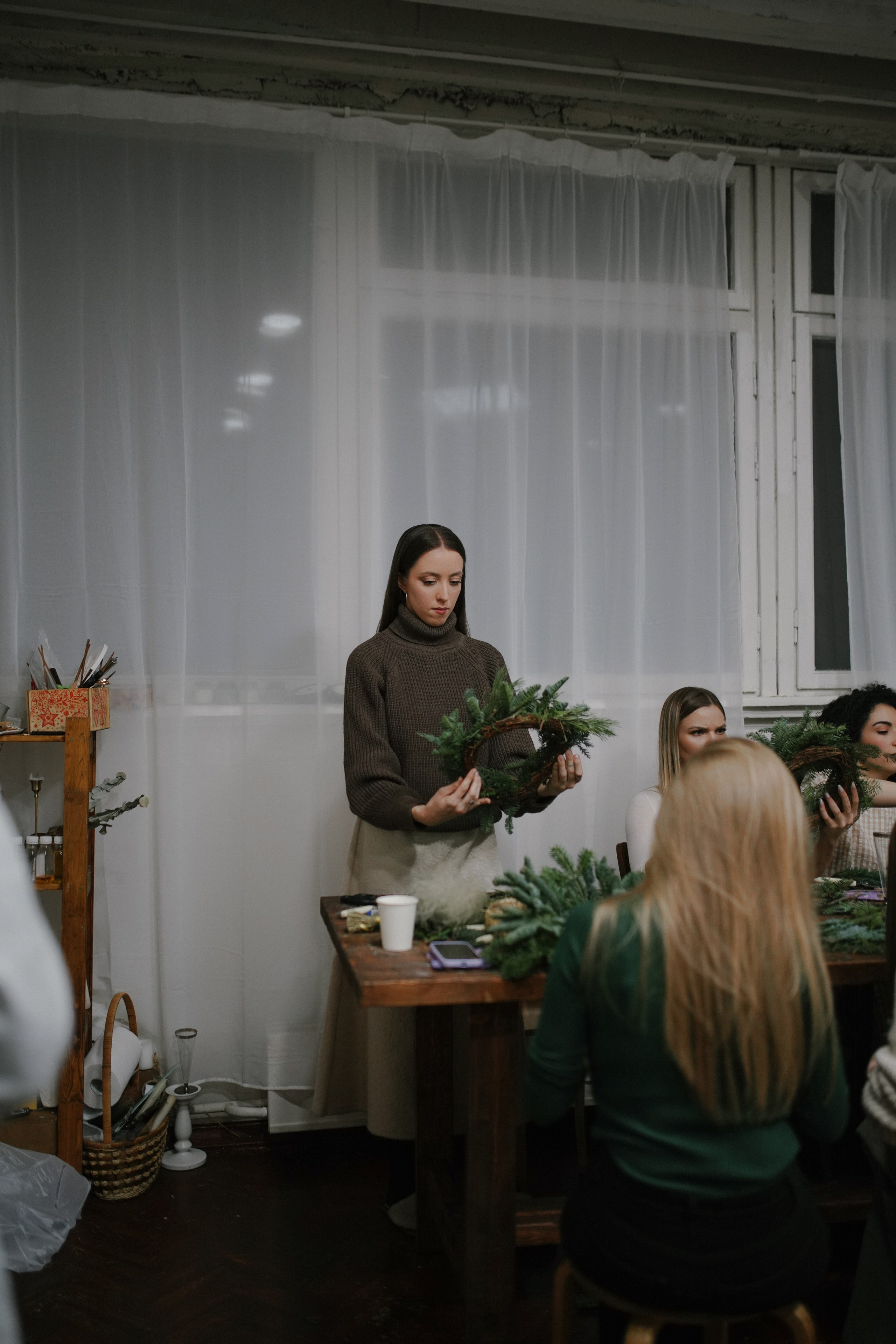 Новогодний мастер-класс. Свадебный фотограф Москва, Санкт-Петербург