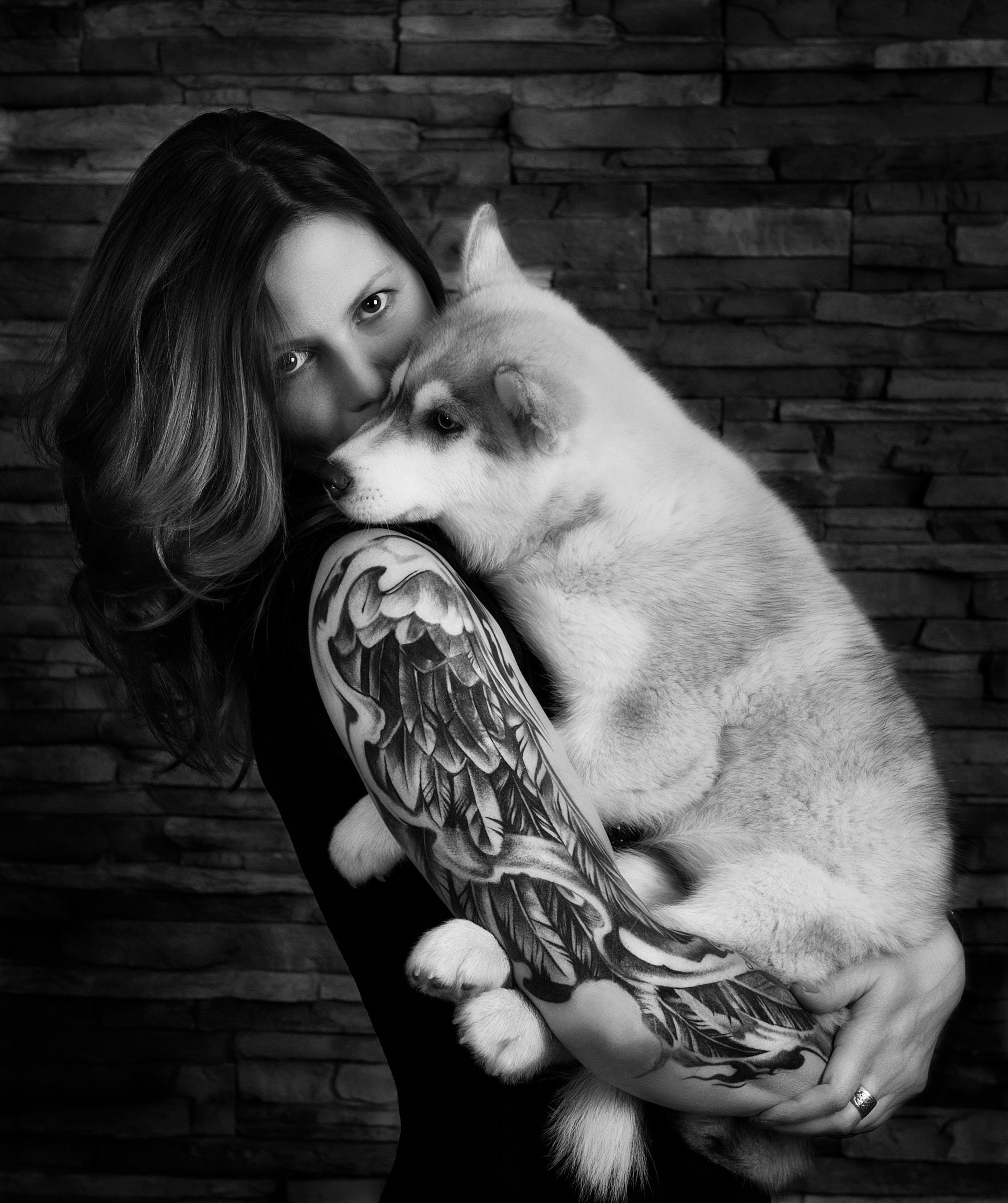 Фото с домашними питомцами. Портретная и свадебная фотосъемка. Москва и область