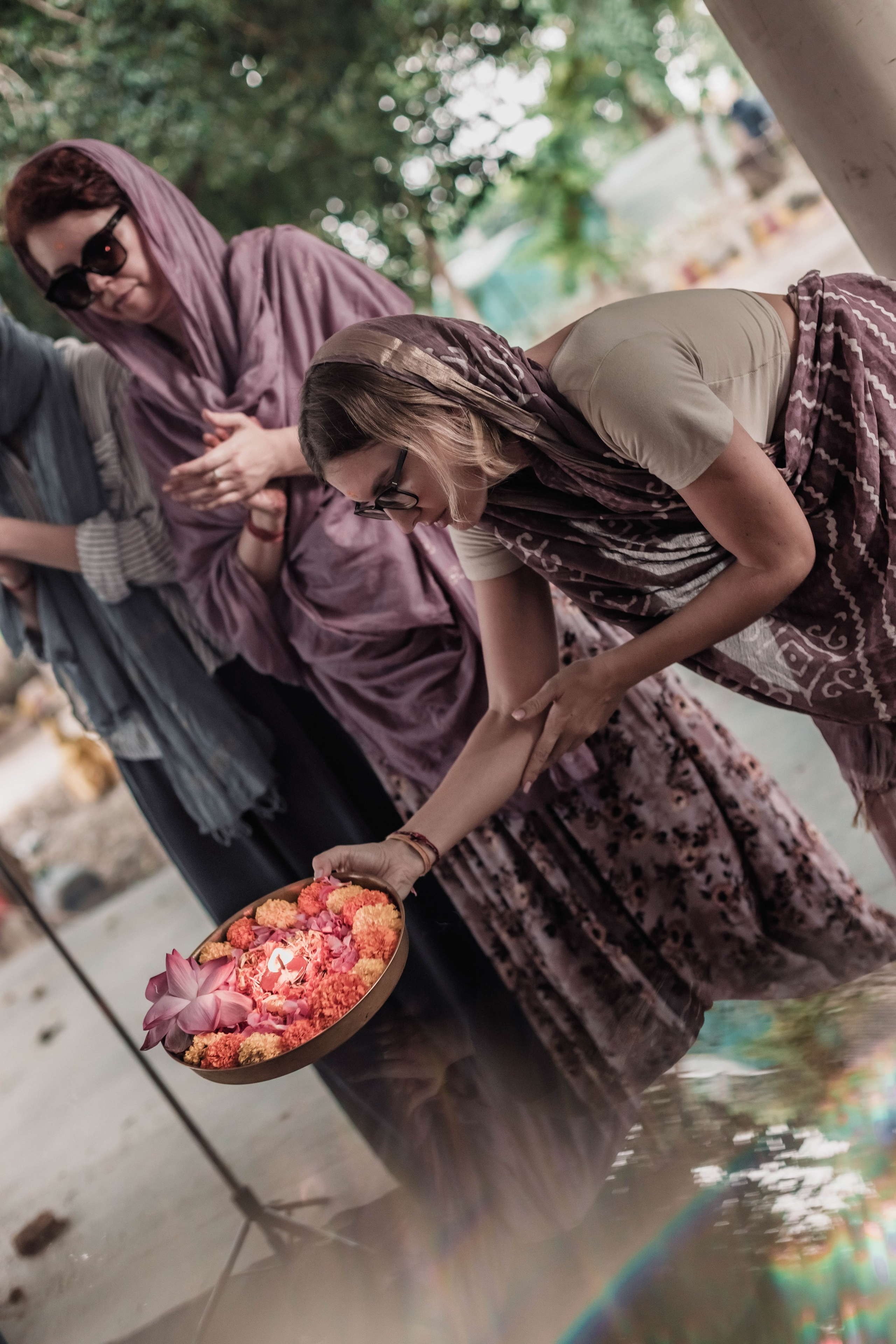 Pitri Paksha yagyas & poojas Devraha Baba ji ashram. Mariam Bagdasaryan