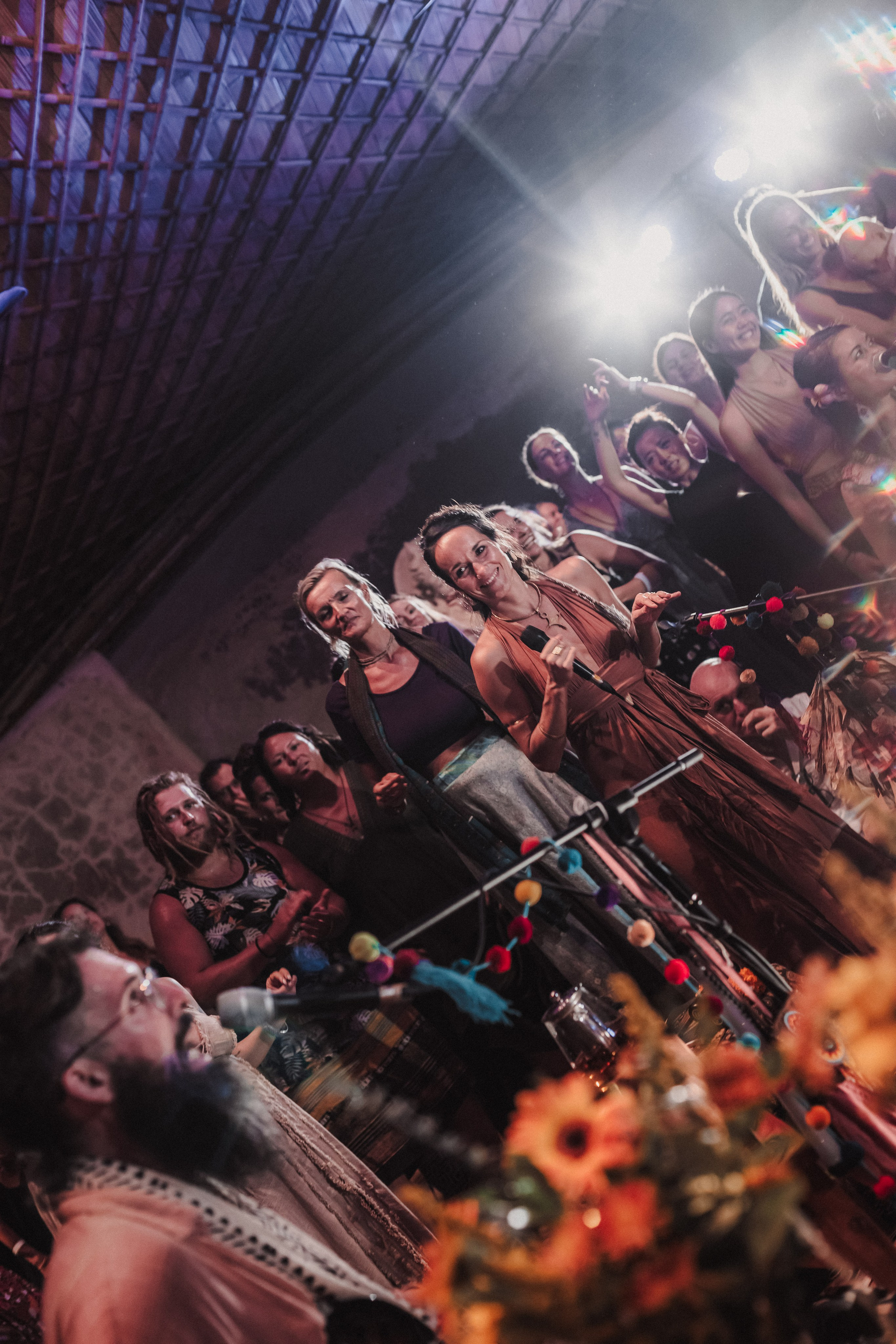 Hanuman Project kirtan at Alchemy march. Mariam Bagdasaryan