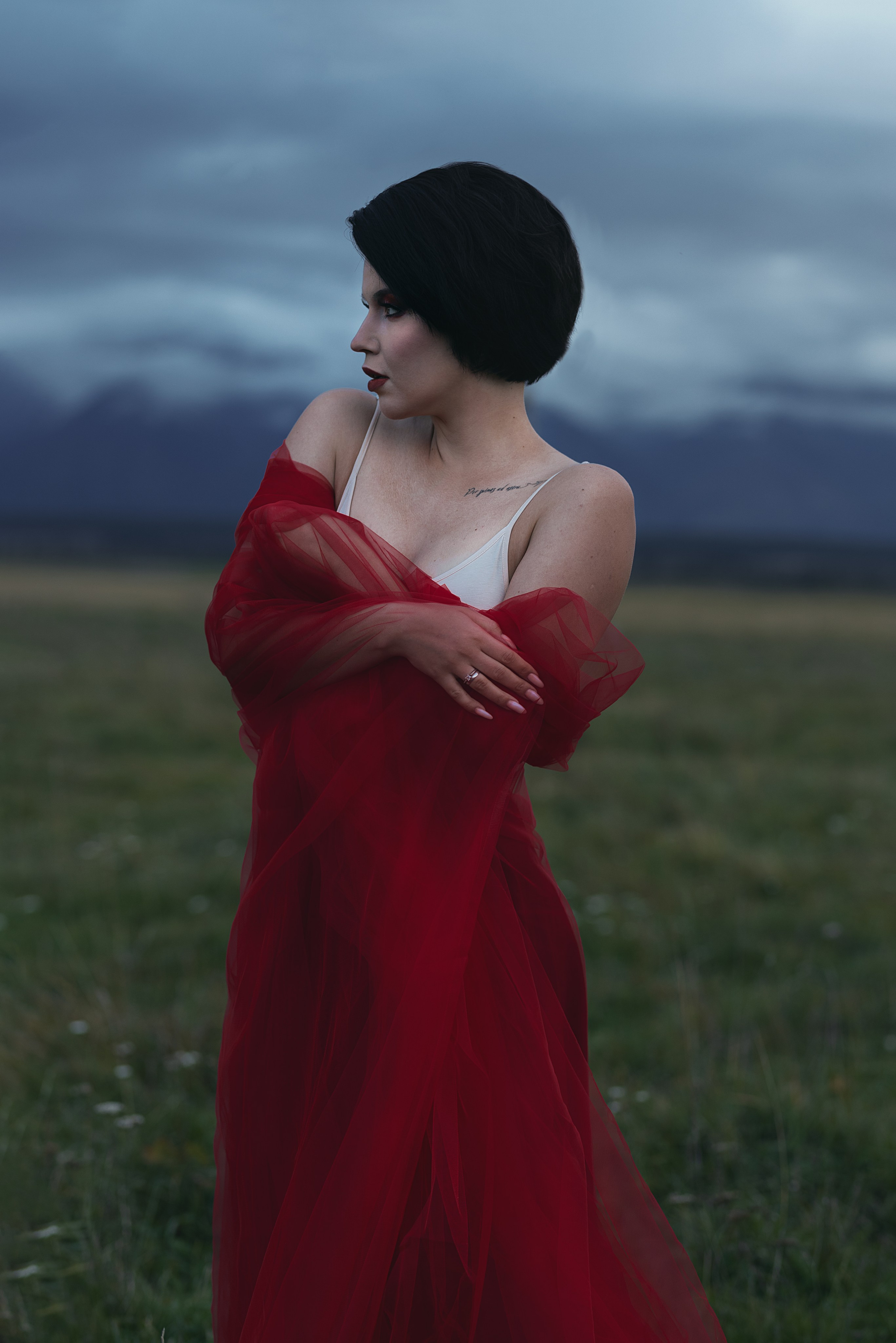 Dance with wind. Портретный фотограф Кристина Лукьянова