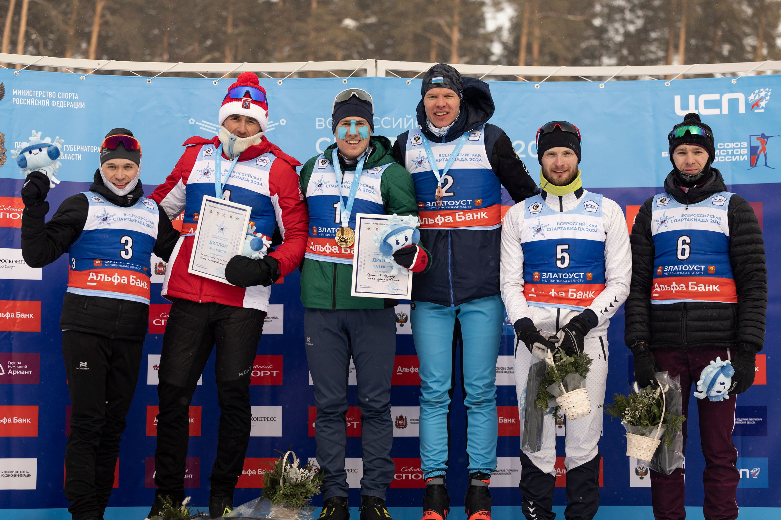 Всероссийская спартакиада по биатлону. Мужчины. Гонка преследования. Спортивный репортажный фотограф Казань Нафис Сиразетдинов