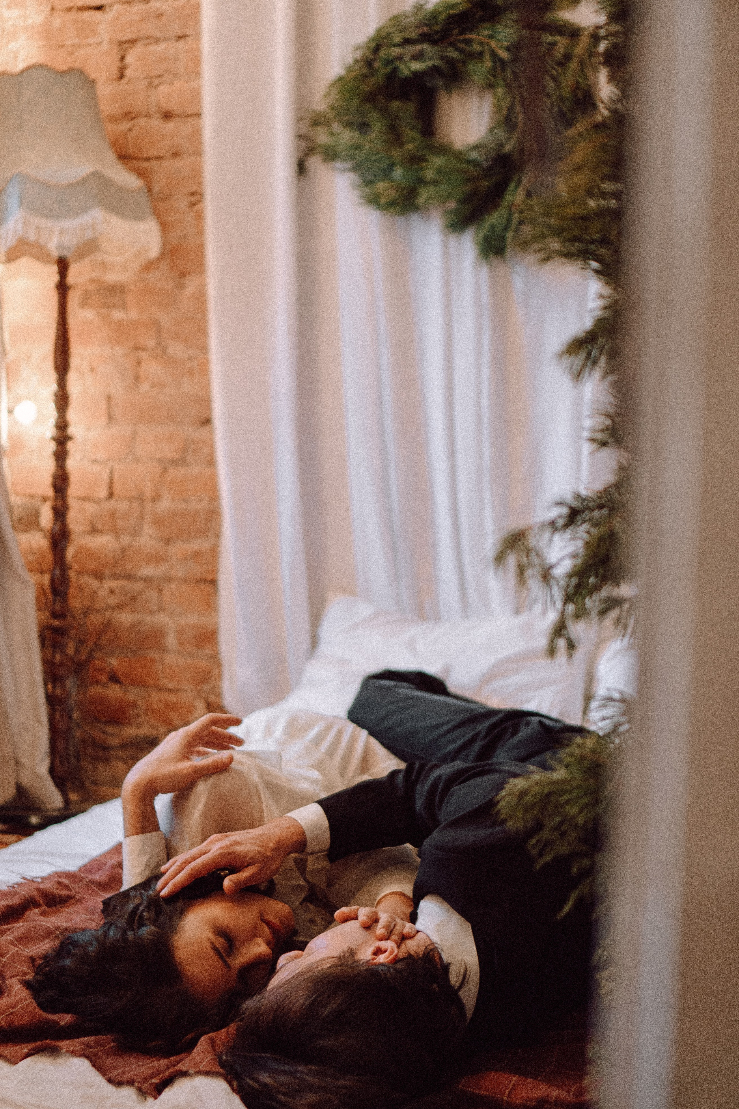 УТРО ЖЕНИХА И НЕВЕСТЫ В ФОТОСТУДИИ И ОСНОВНАЯ ФОТОСЕСИСИЯ ЗИМОЙ. Профессиональный фотограф, Санкт-Петербург — Виктория Богомолова