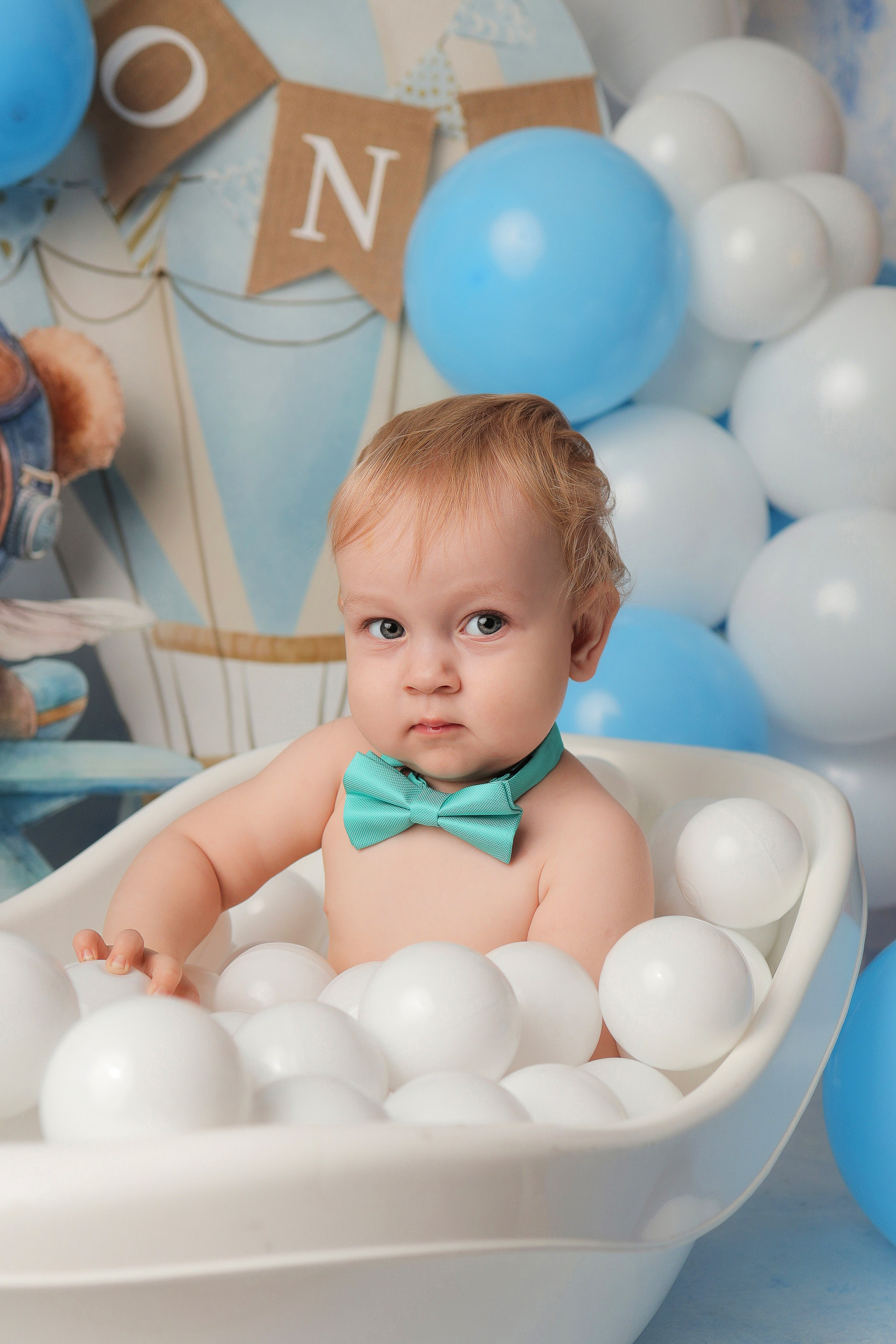 Тимофей, 1 годик. Фотограф новорожденных в Новокузнецке Анна Горошникова
