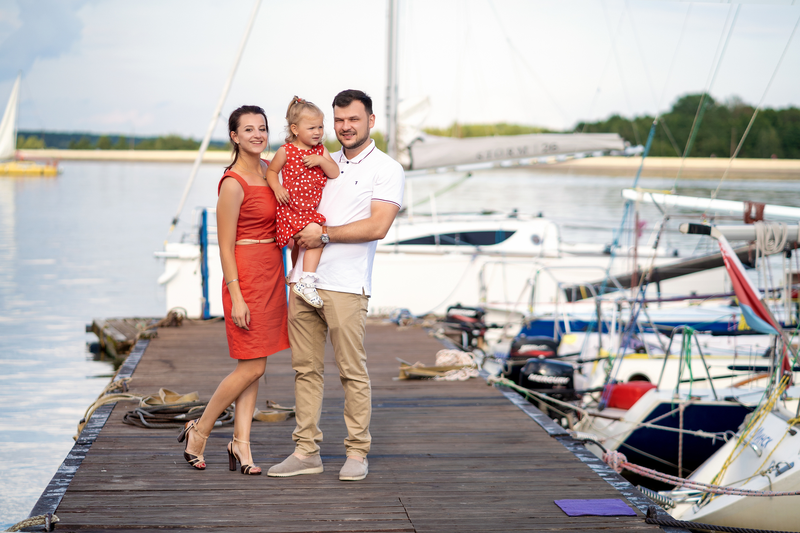 Вечер на Минском море. Семейный и свадебный фотограф Минск, Беларусь Анна Орловская