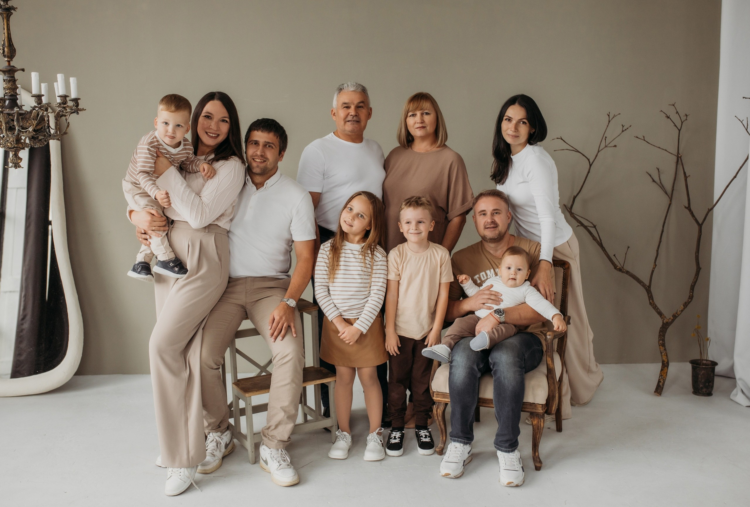 Студийные фотосессии. Семейный фотограф в Санкт-Петербурге