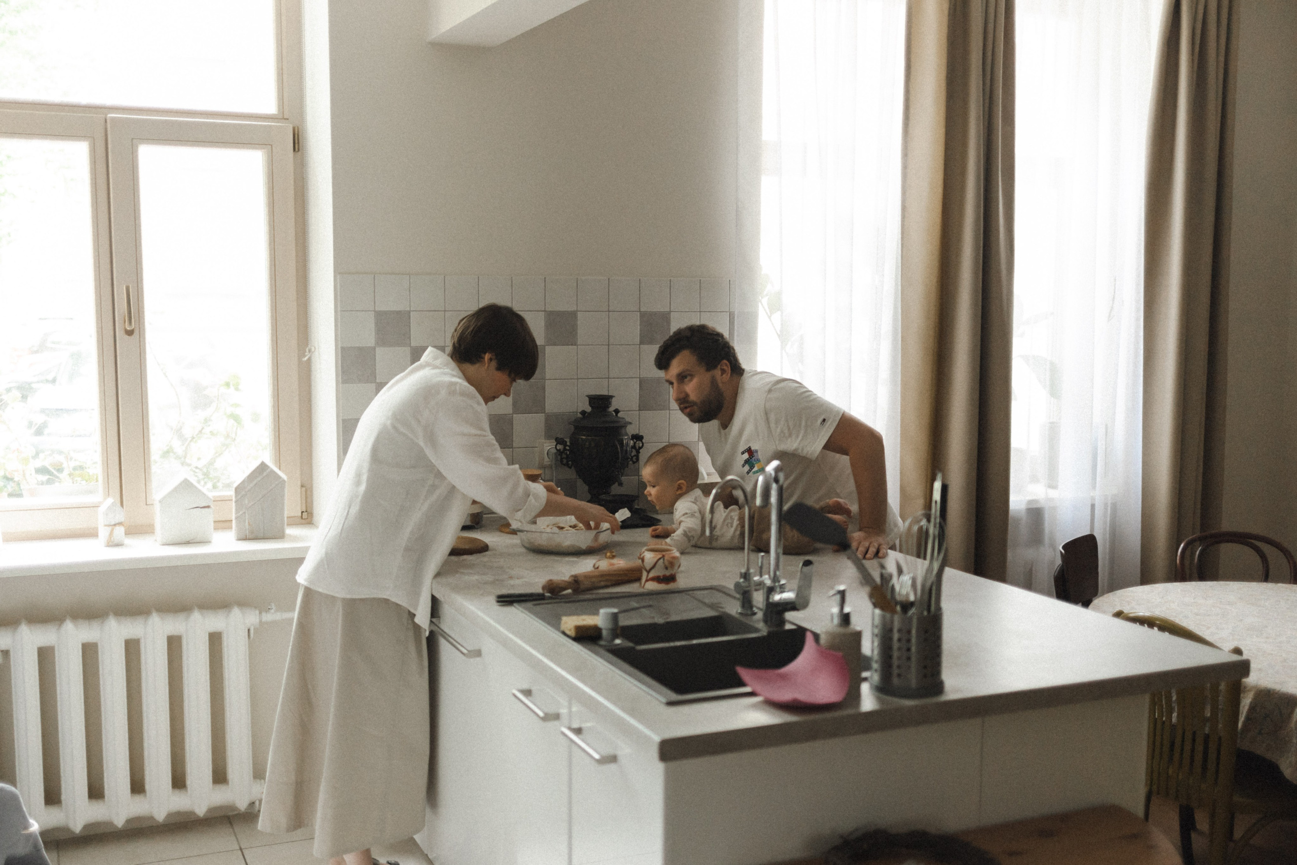 Женя, Оля и Кирилл. Семейный фотограф в Москве