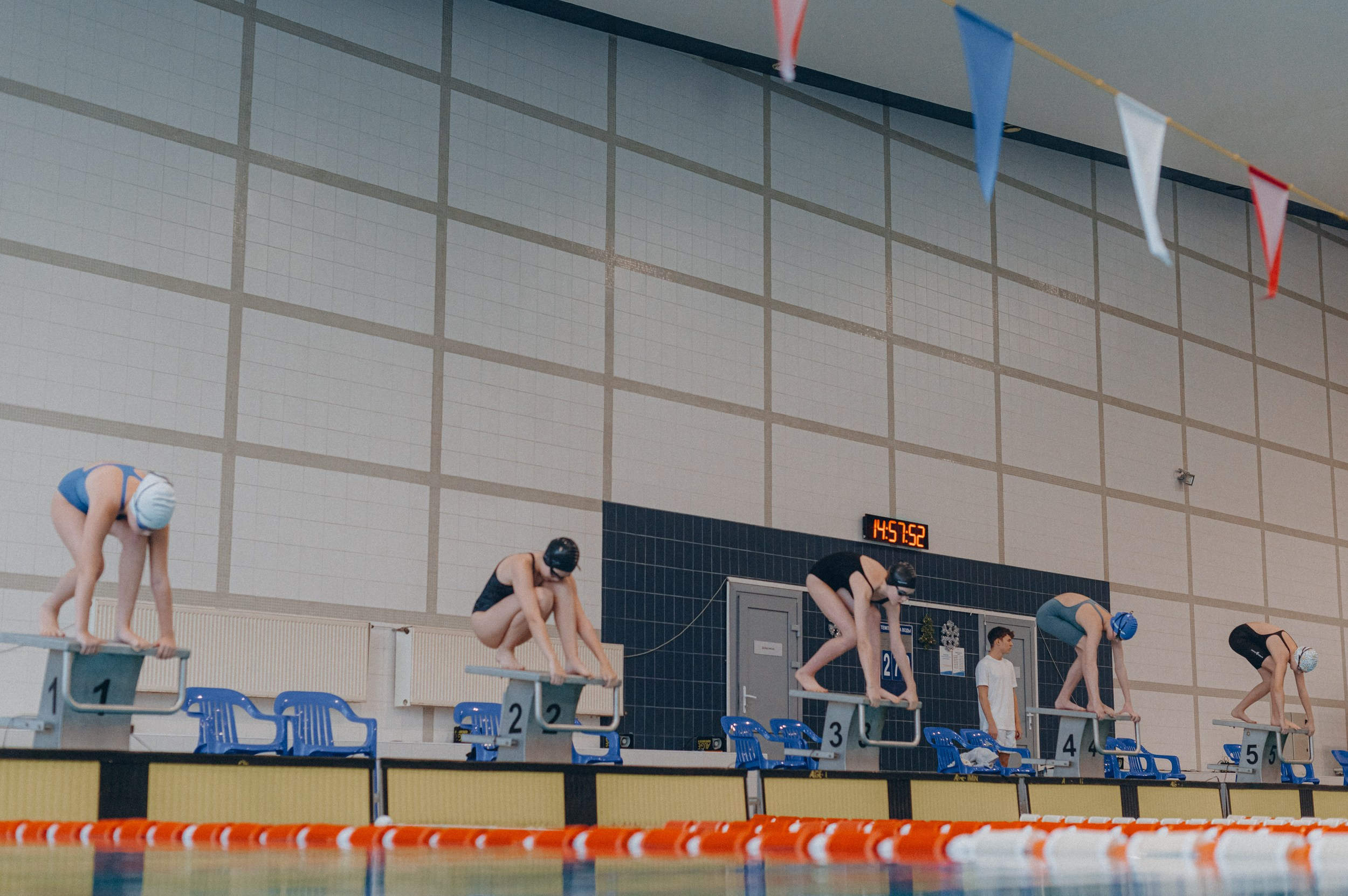 «Новогодние заплывы» в СОЦ «Зодчий». Фотограф Дмитрий Пименов