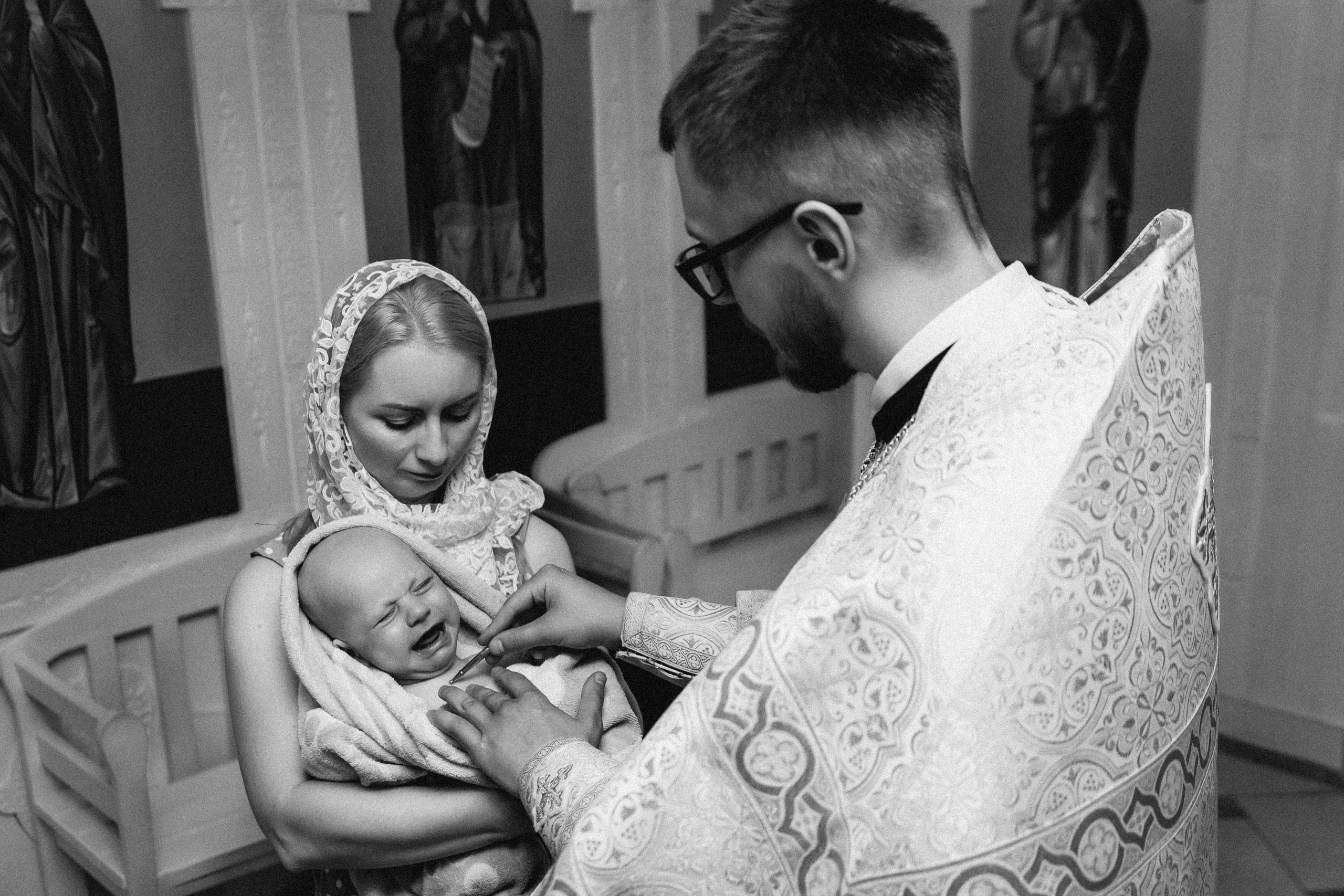 Крещение Варвары. Семейный фотограф Минск Усова Ольга