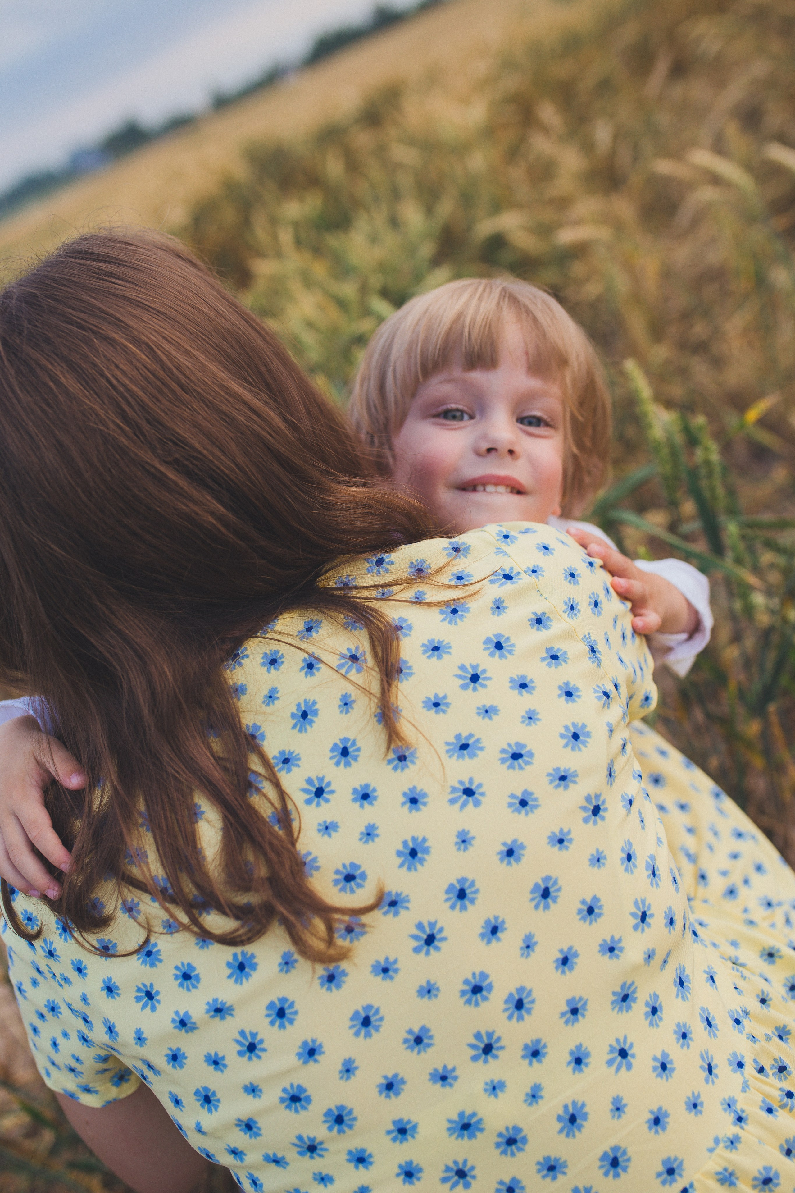 Мама с сыном