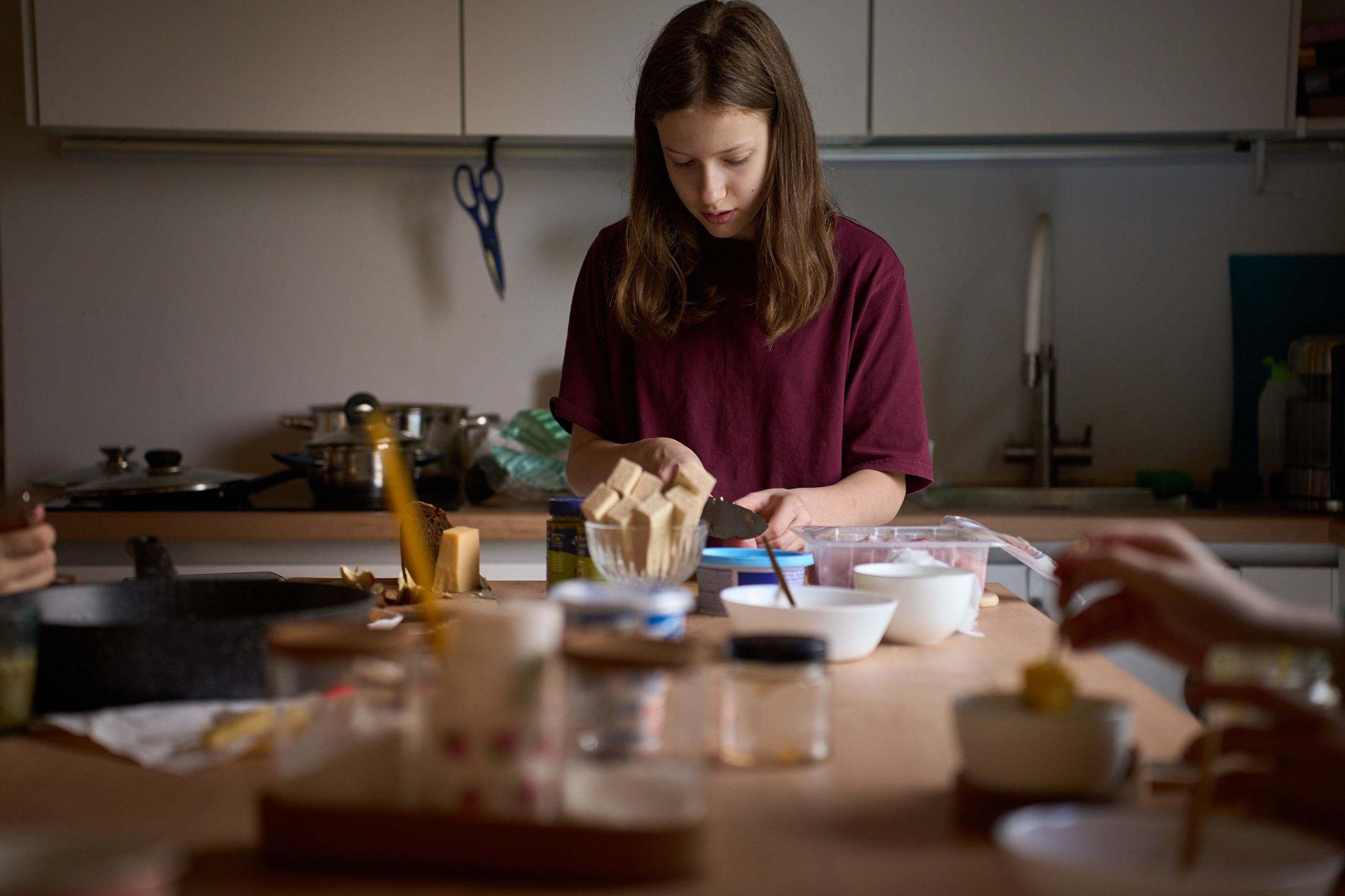 Четверо детей в доме. Фотограф Женя Пашкина