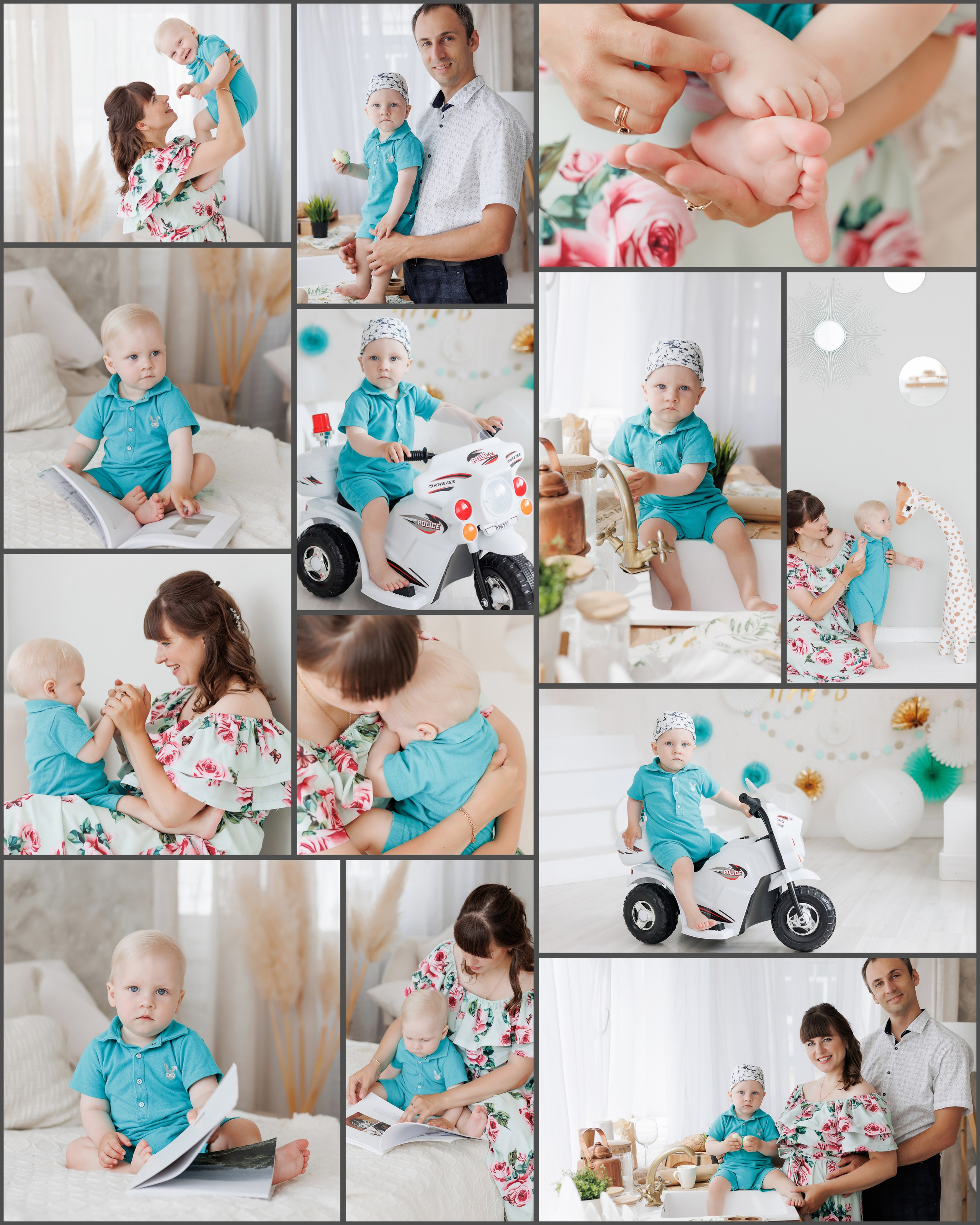 Семейная фотосессия в фотостудии и на природе в Твери. Свадебный и семейный фотограф в Твери и Тверской области