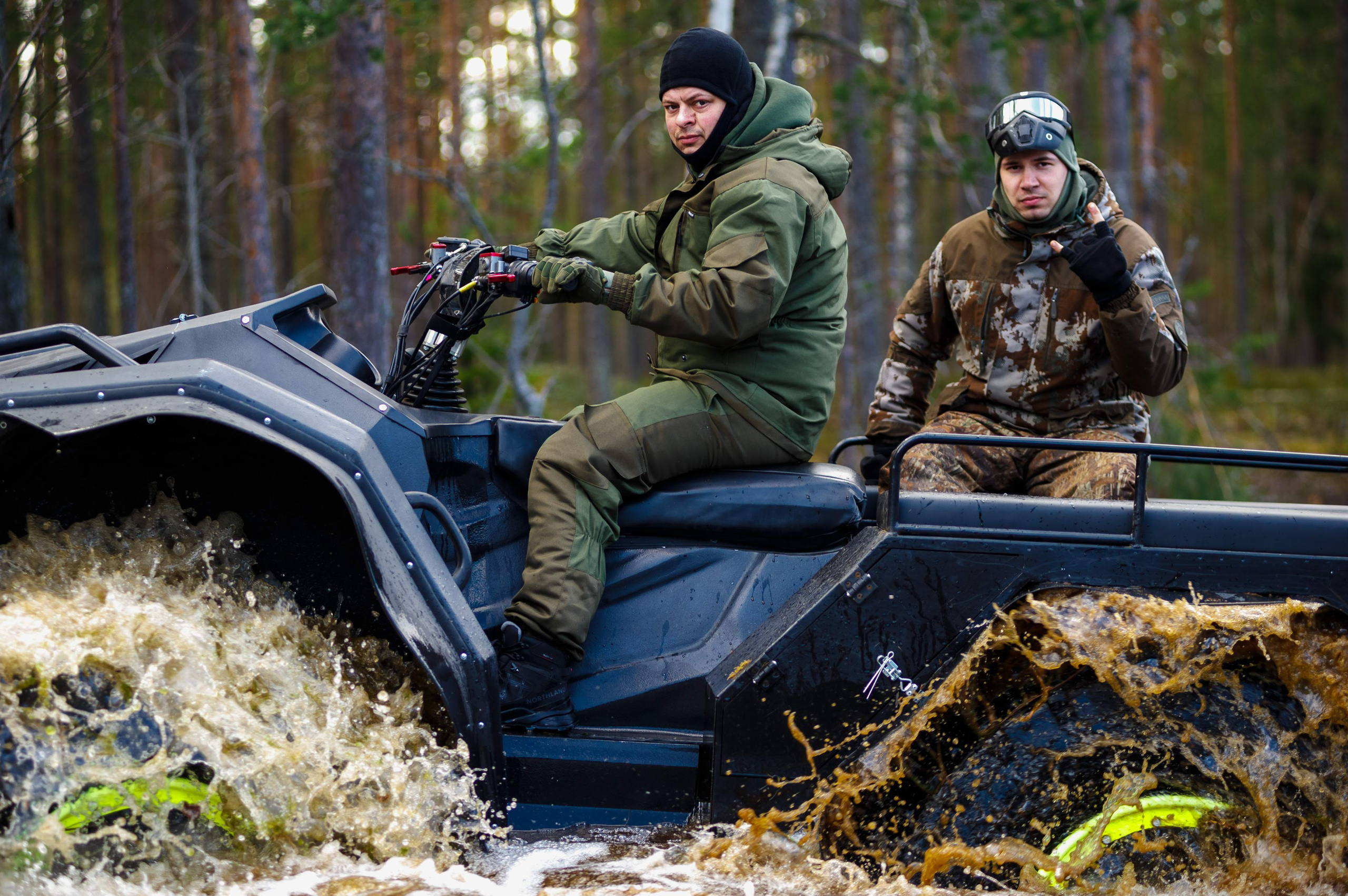 Ленинград-трофи 2024 — Вездеход Секач промо. Фотограф Алексей Алексеев