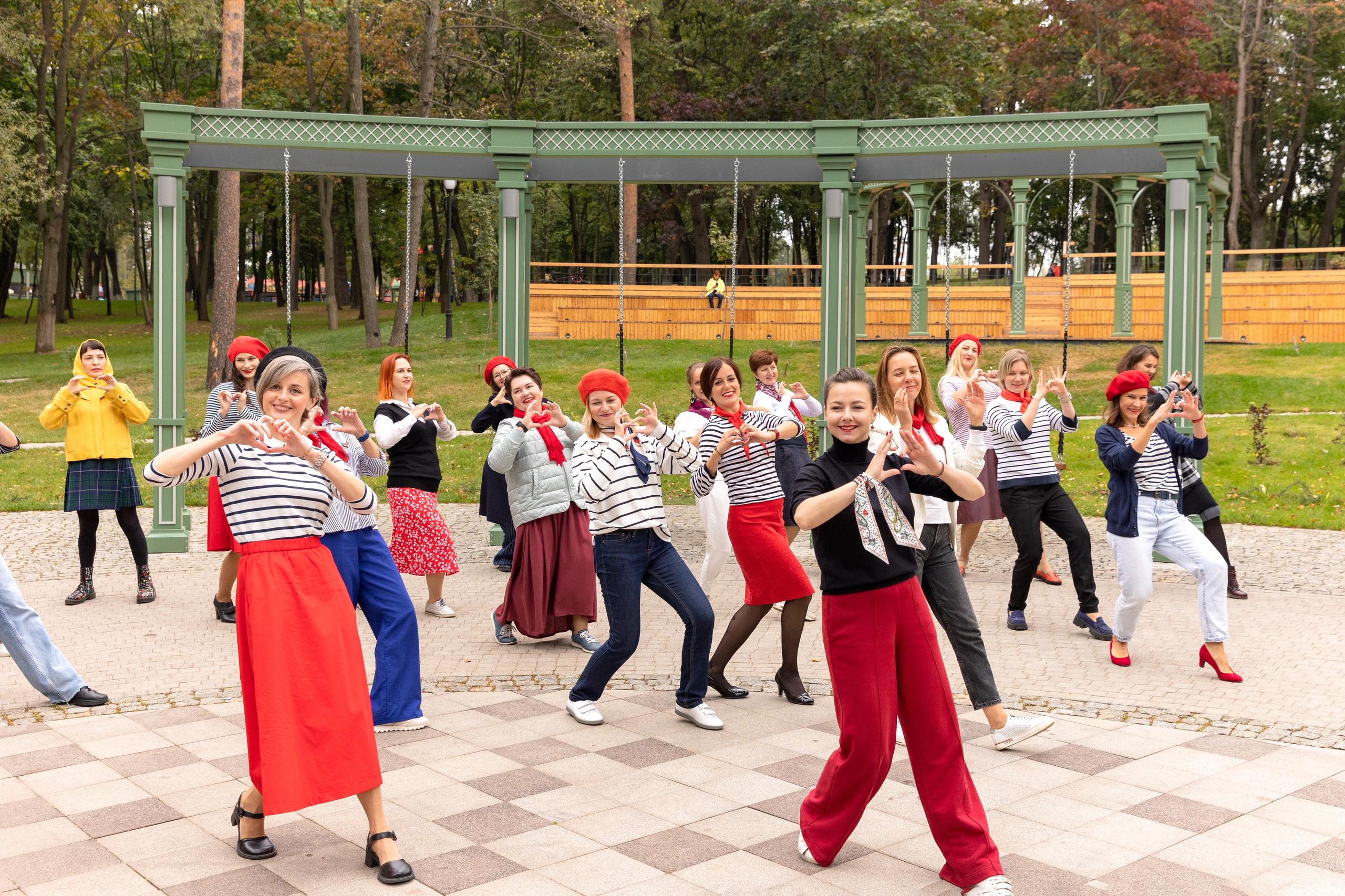 Фотосъемка Флешмоба #Мамы_танцуют