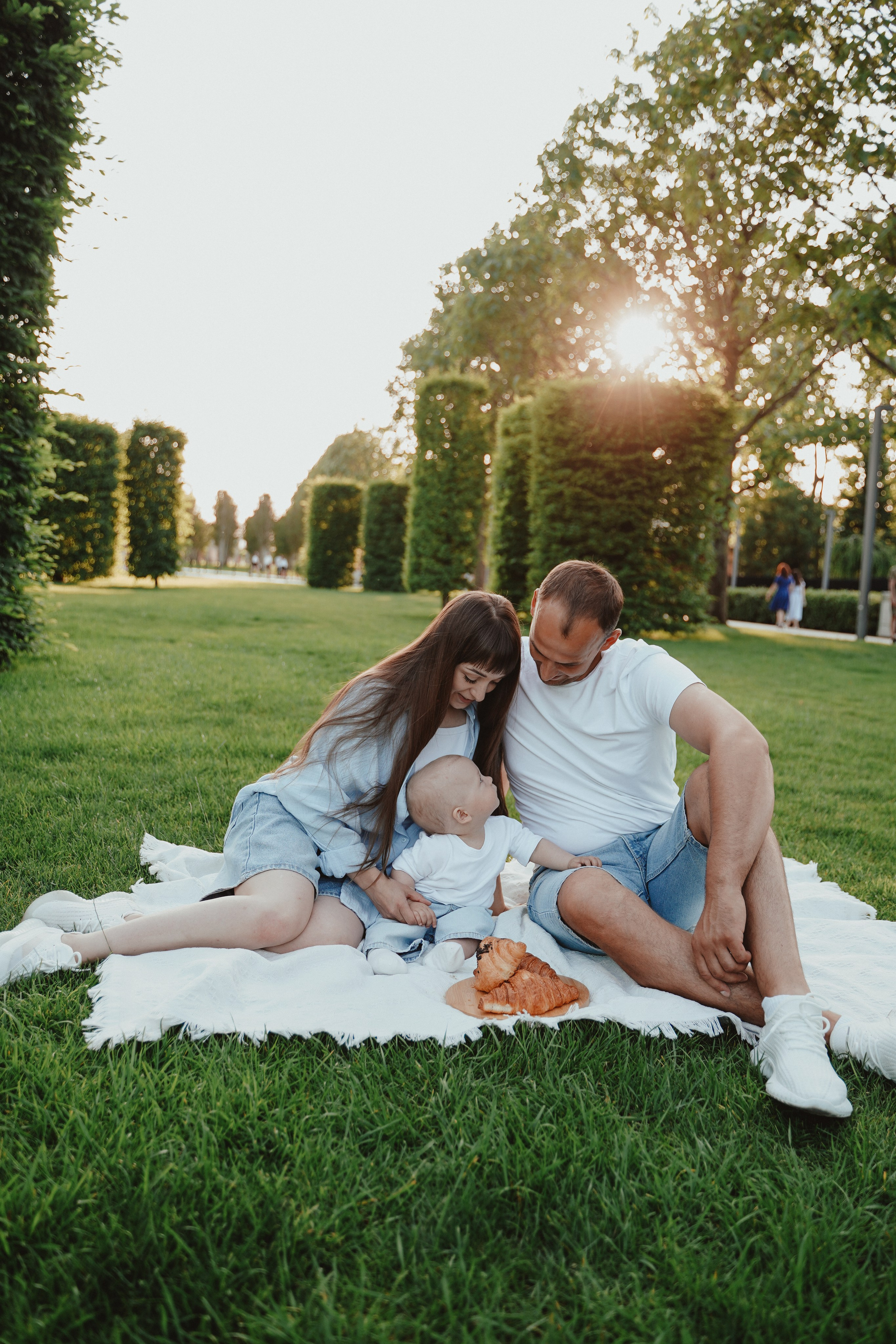 Семейная фотосессия в парке Галицкого. Семейный и женский фотограф в Краснодаре Анастасия Приймак