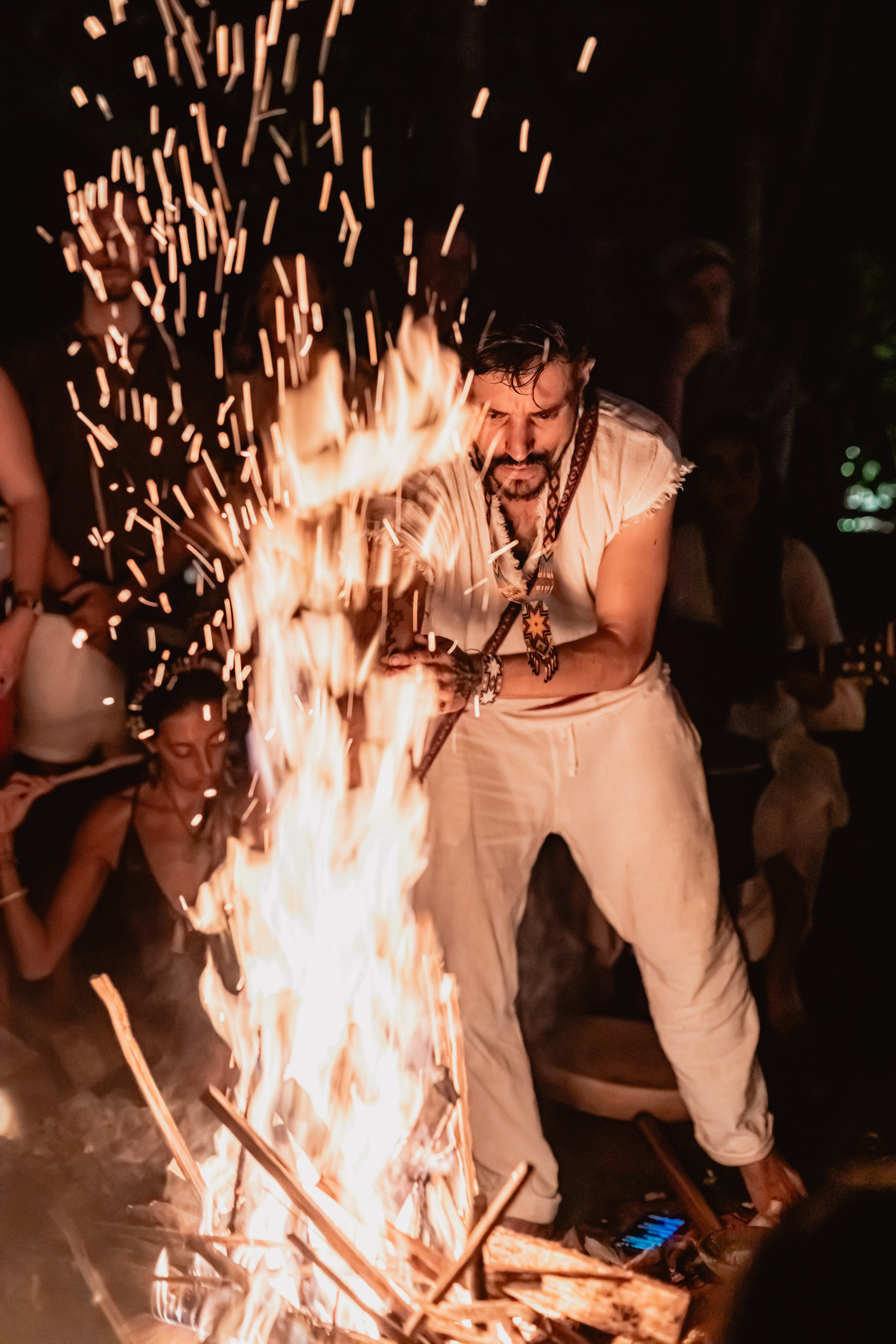 Cacao ceremony Full moon jan w Juan. Mariam Bagdasaryan