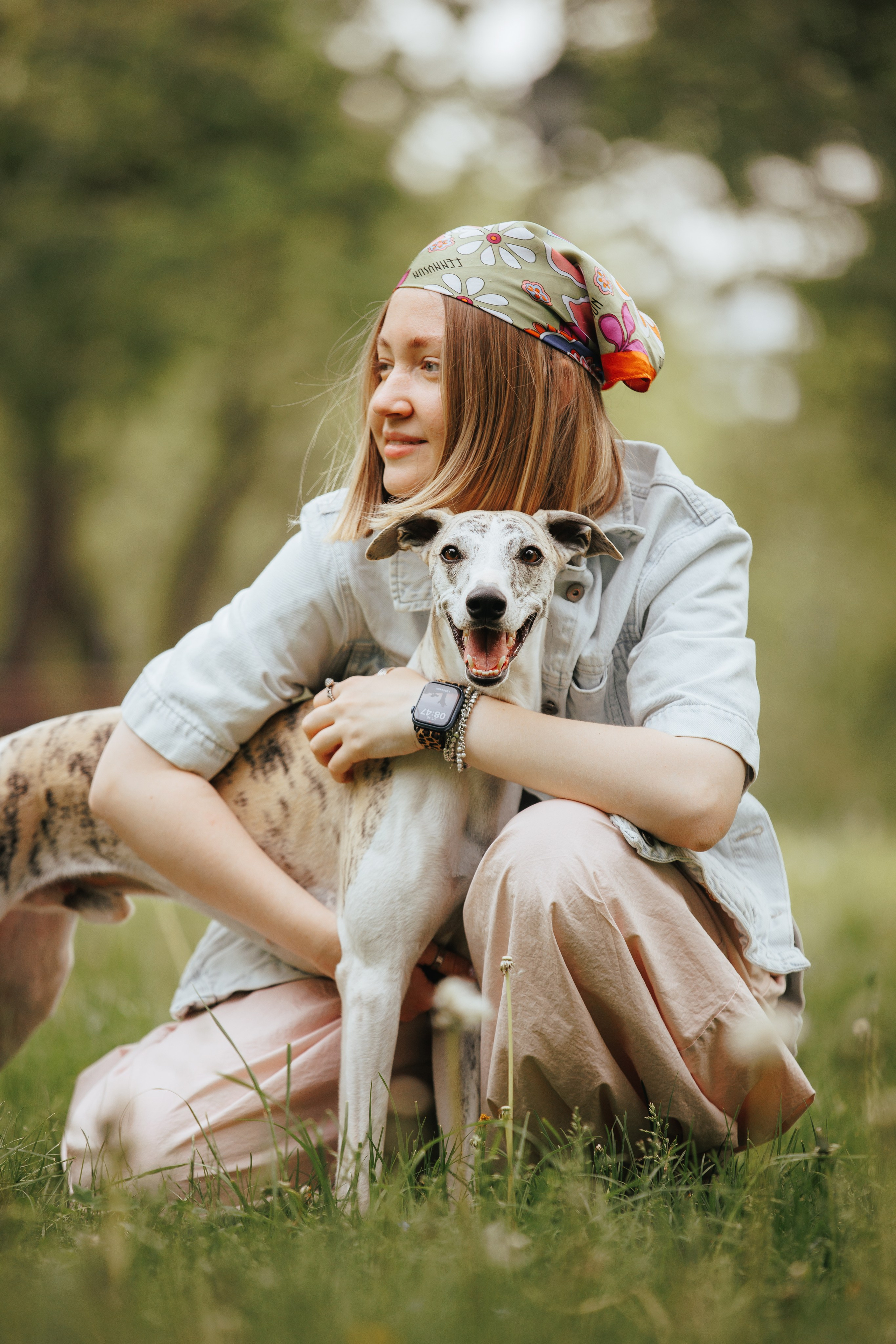 Саша и Гусь. Фотограф анималист Кристина Карпова, Москва