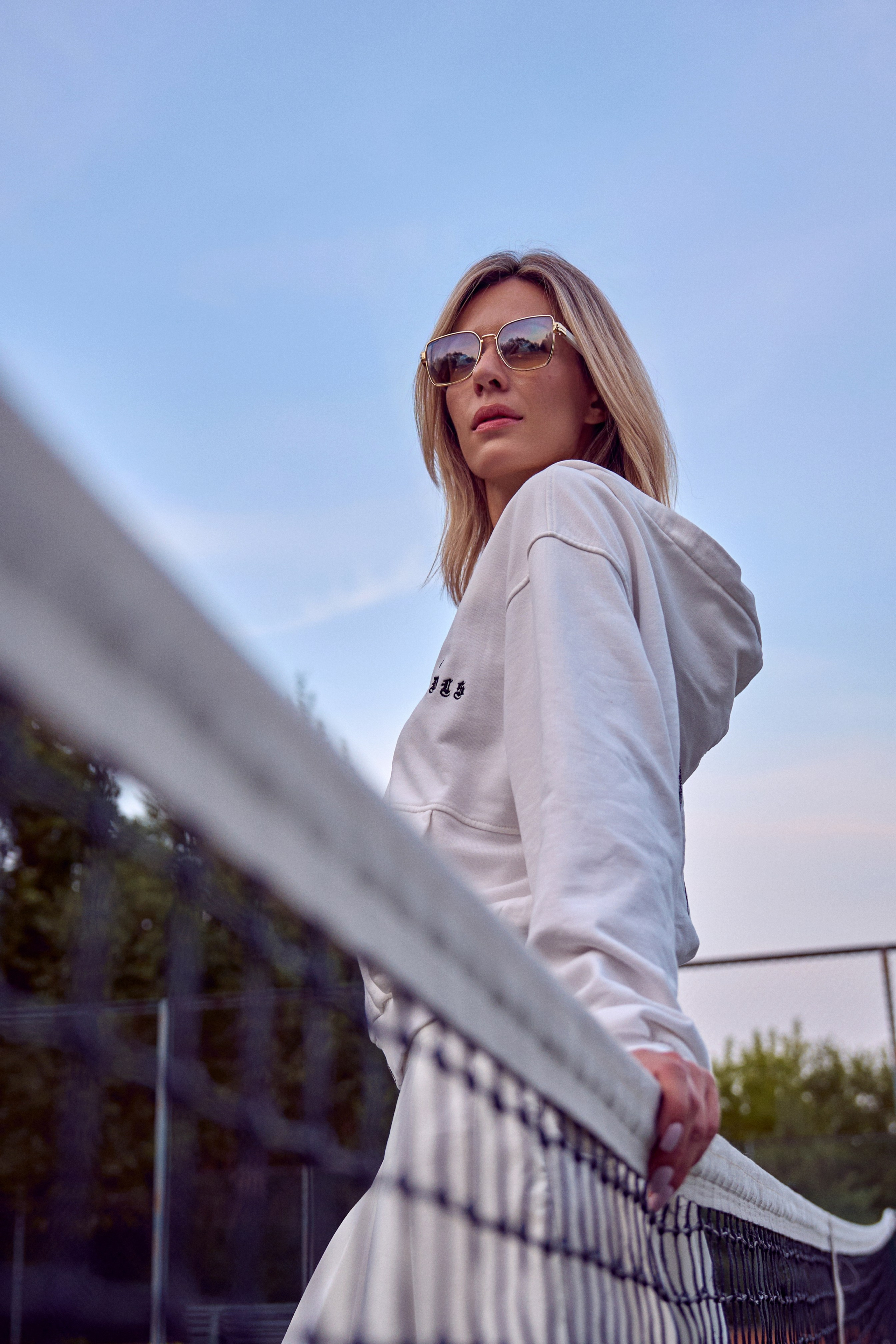 Теннисный корт. Фотограф