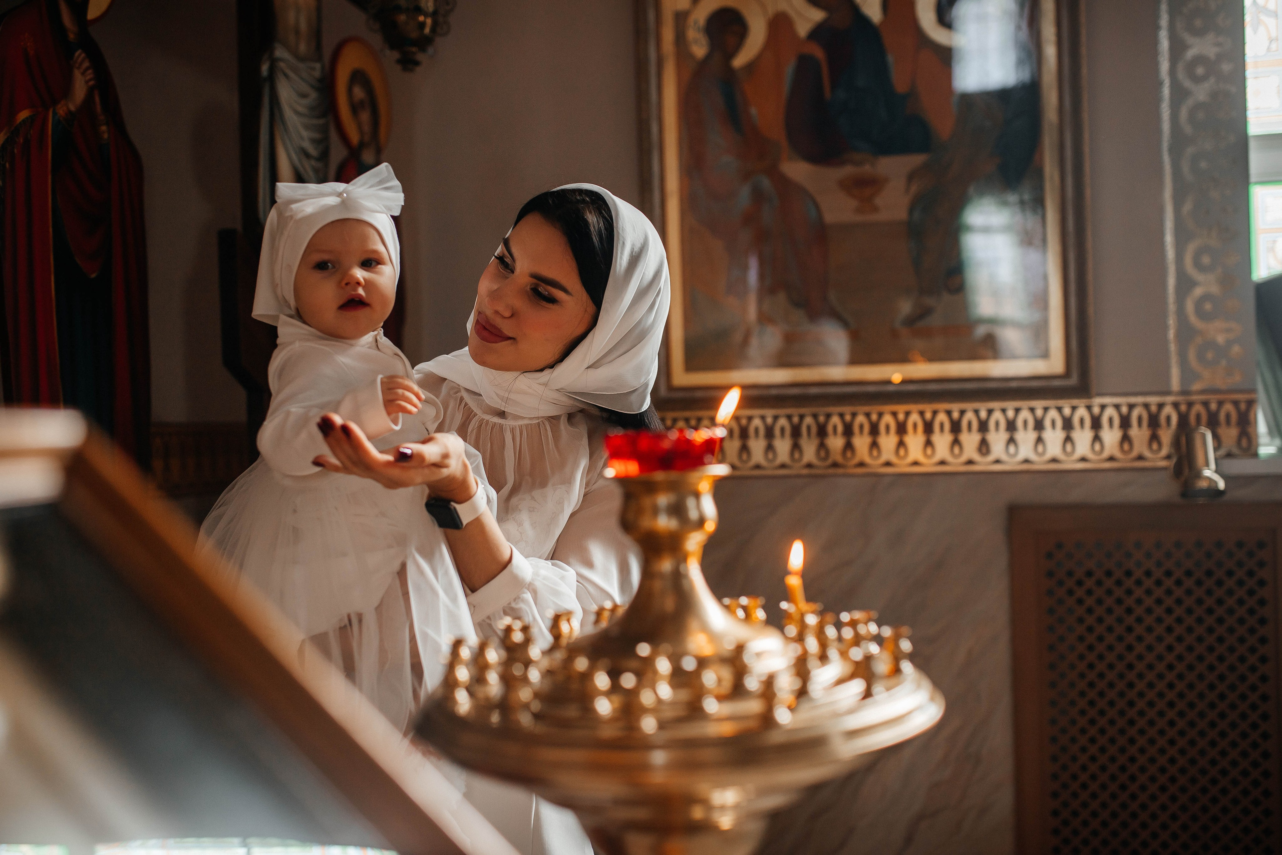 Крещение Каролины. Фотограф Сальск Катерина