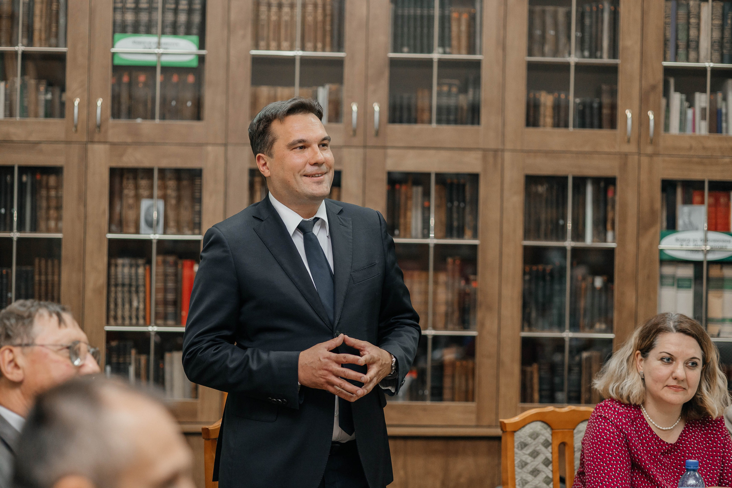 Награждение шахматной федерации