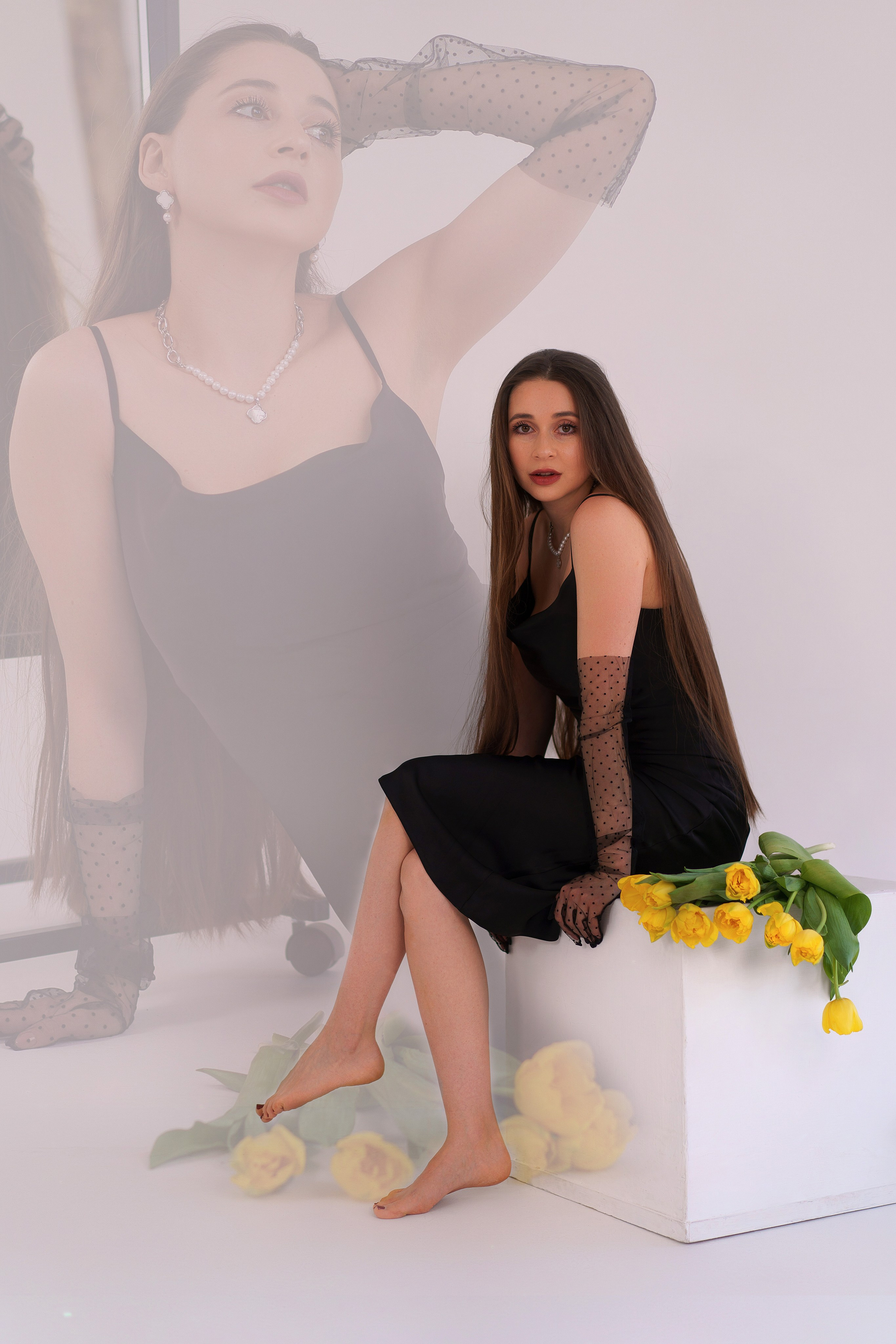 Женская фотосессия, индивидуальная съемка, студийный портрет, фотосессия в студии, индивидуальная фотосессия. Главная
