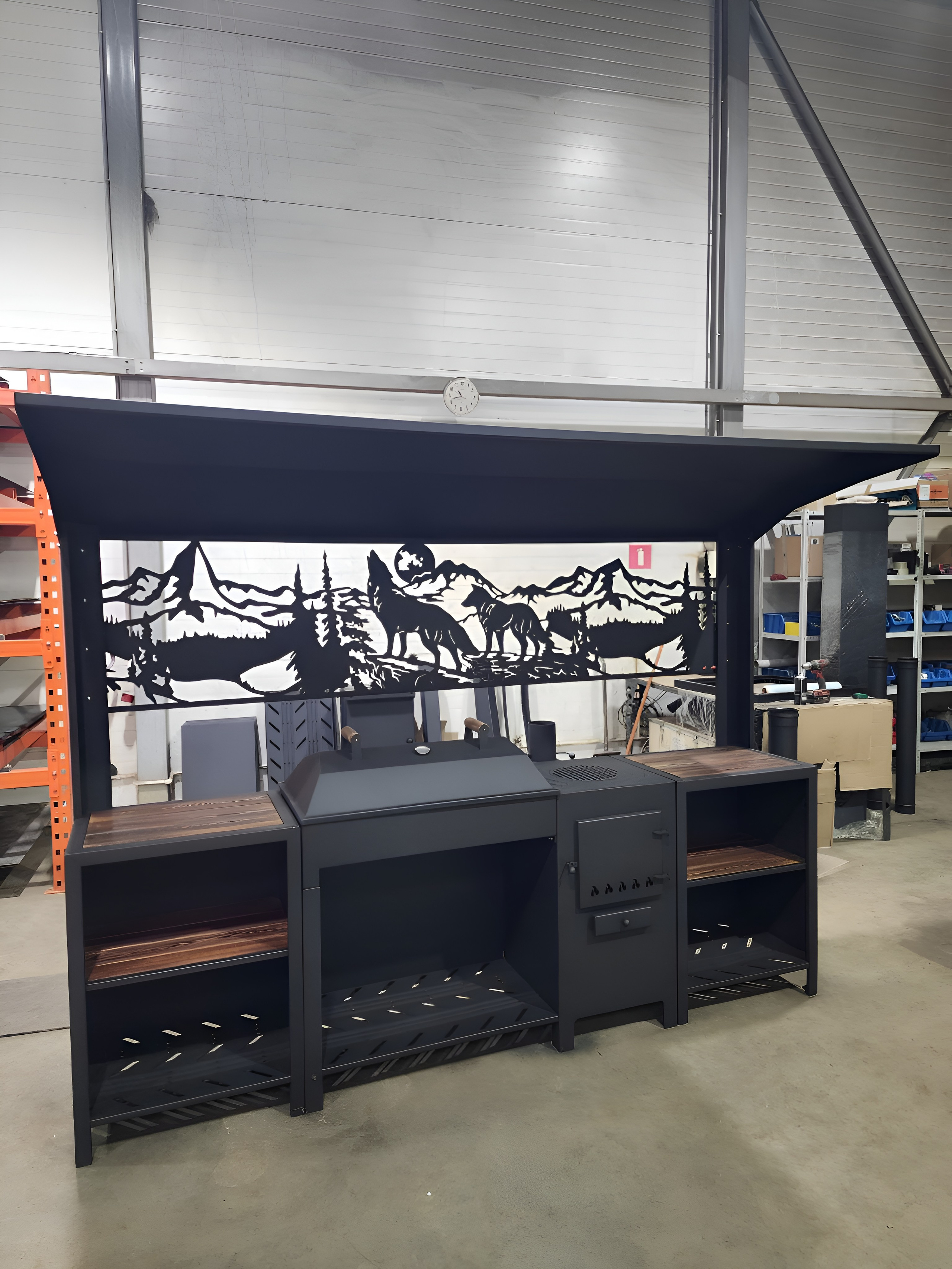 Панно. Купить / заказать мангал для дома в Краснодаре от производителя «Дарбин»