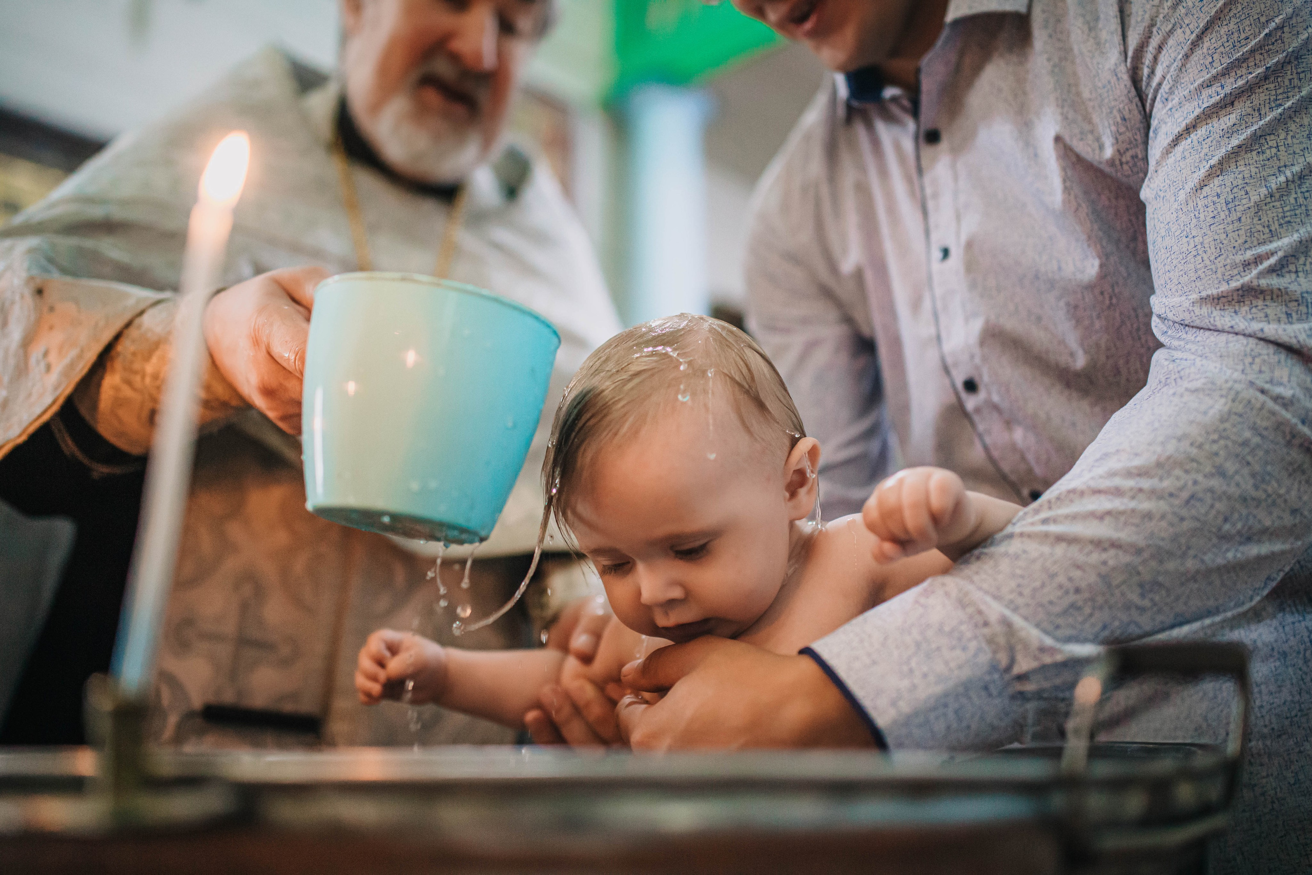 Крещение Варвары. Фотограф Дарья Маташкова