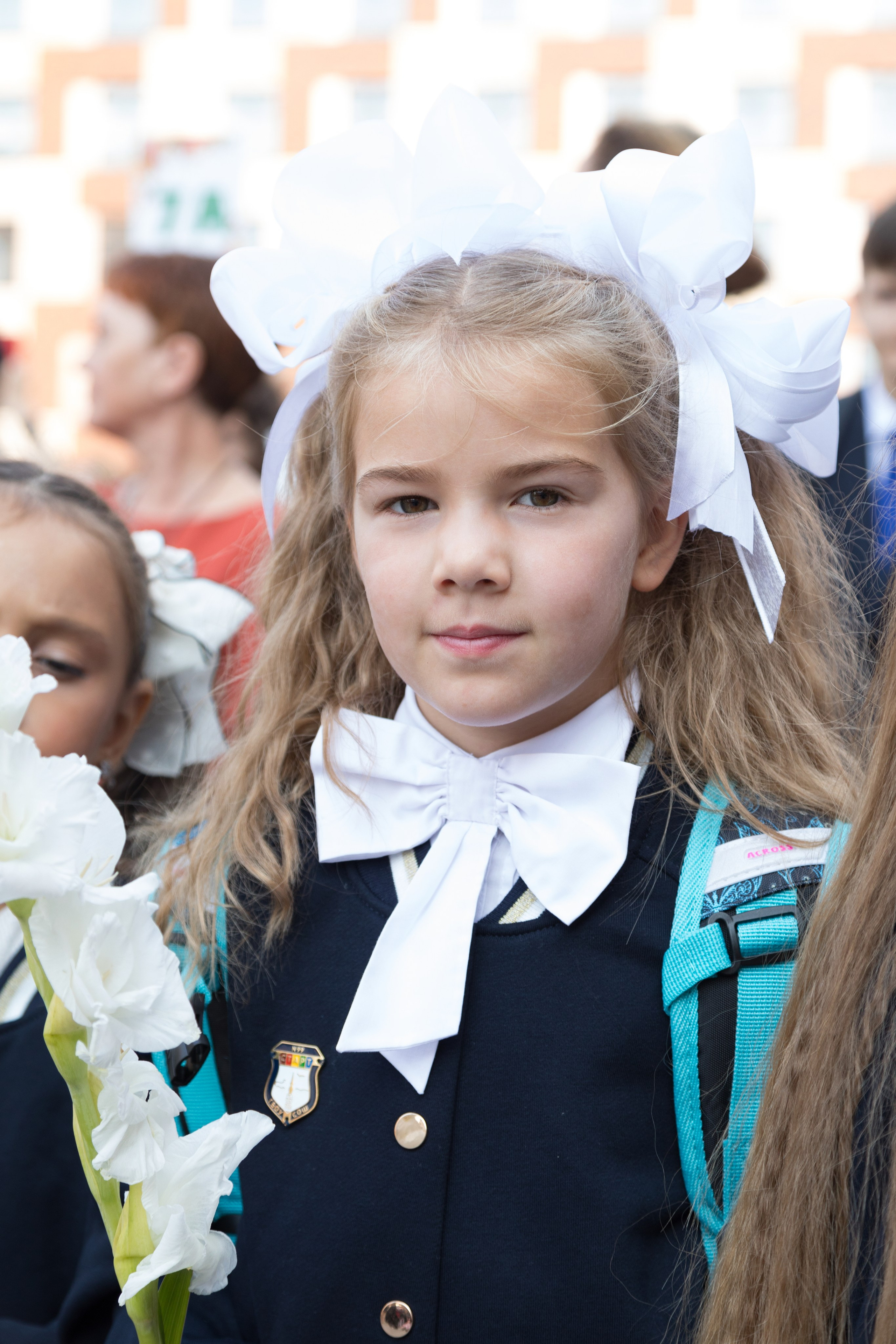 Линейка первоклассников. Детский и контент фотограф Надя Волкова Санкт-Петербург