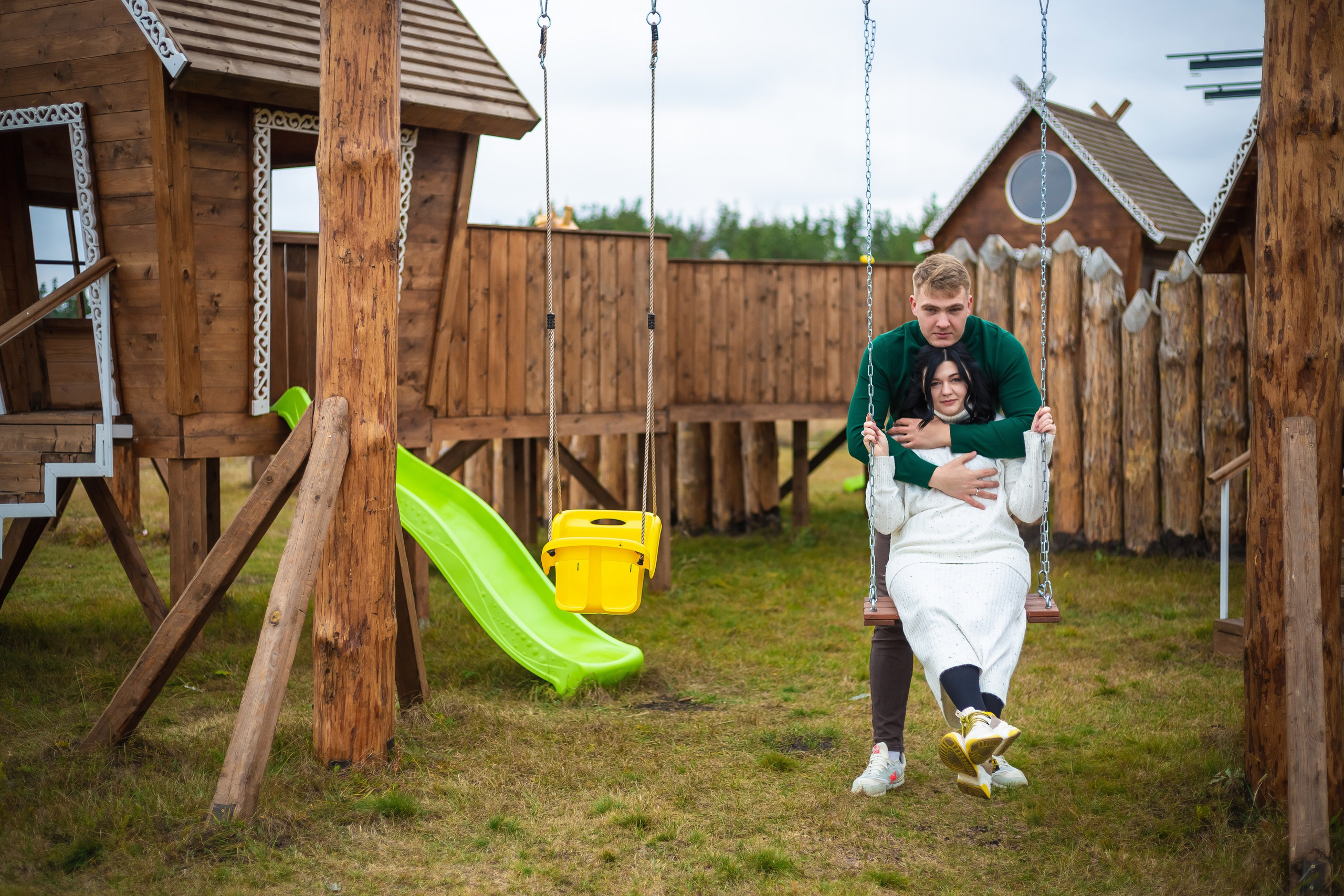 Денис и Анна — осенняя прогулка. Вера Соколова фотограф Воронеж