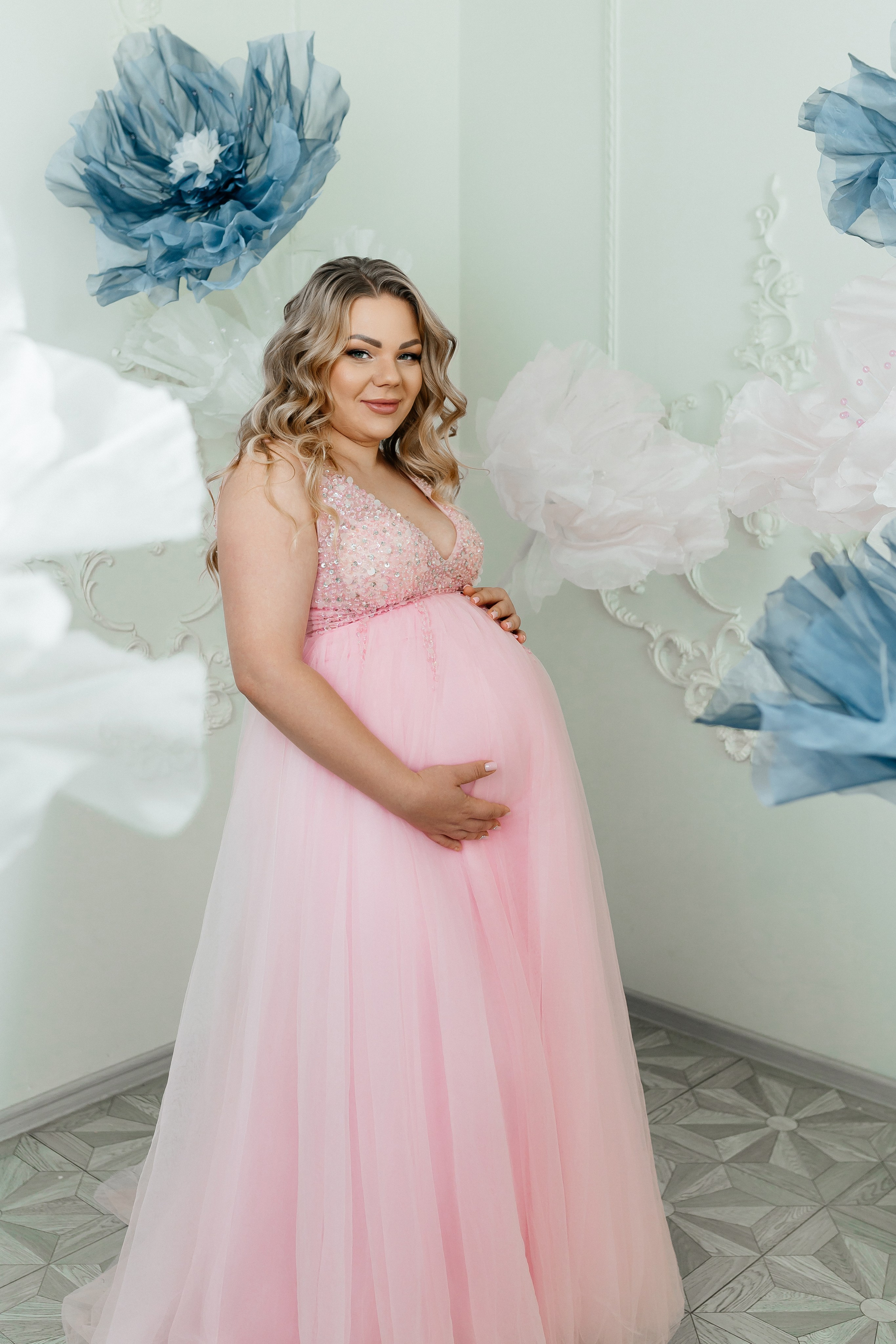 Нежная фотосессия для беременных. Фотограф Ким Наталья в Красноярске