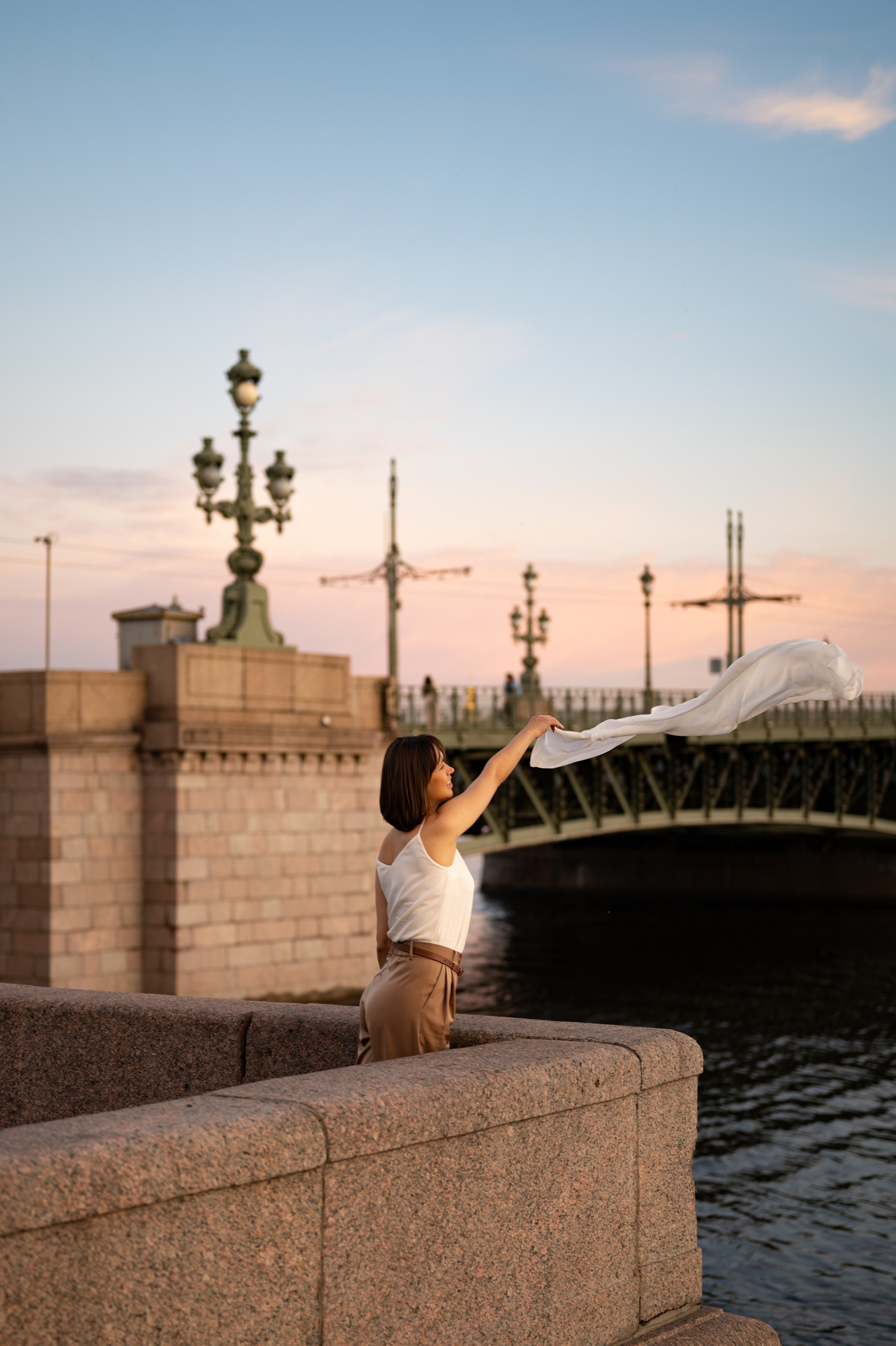 Лиза — Питер и рассвет. Photographer Yulia Lushnikova, Based in Valencia