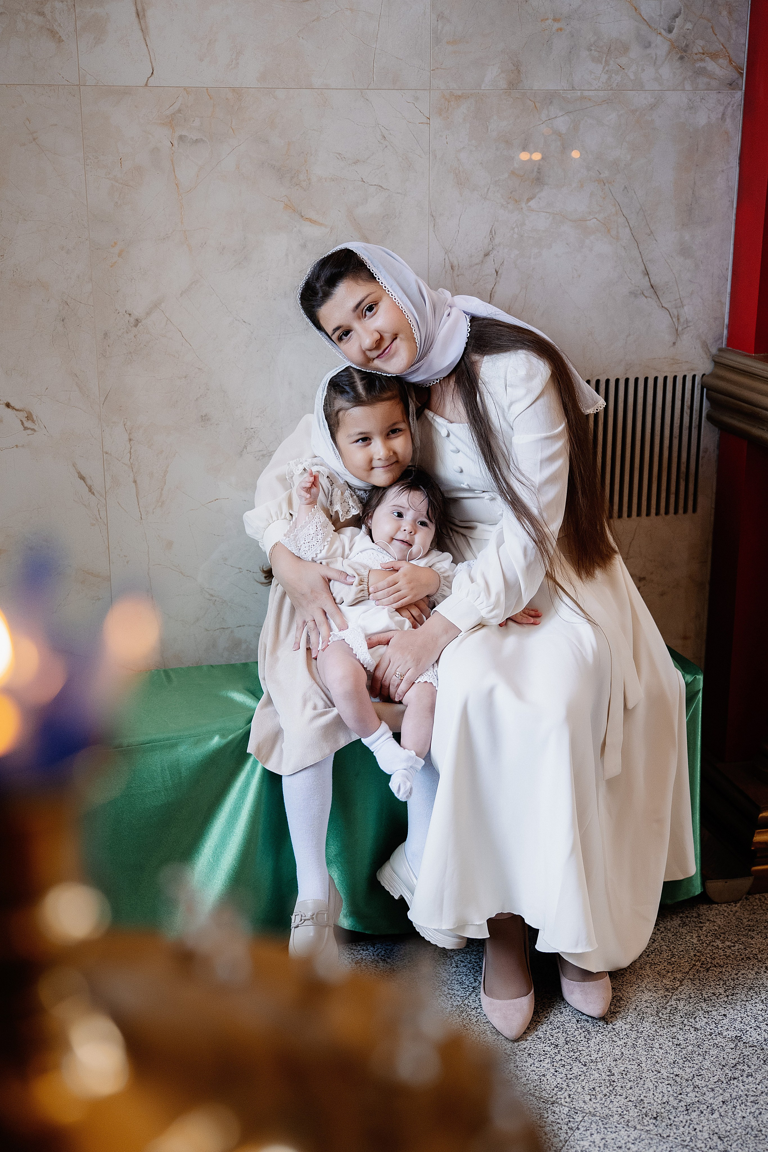 Таинство крещения Снежаны. Фотограф на Крещение и Венчание в Красноярске Рамазанова Юлия