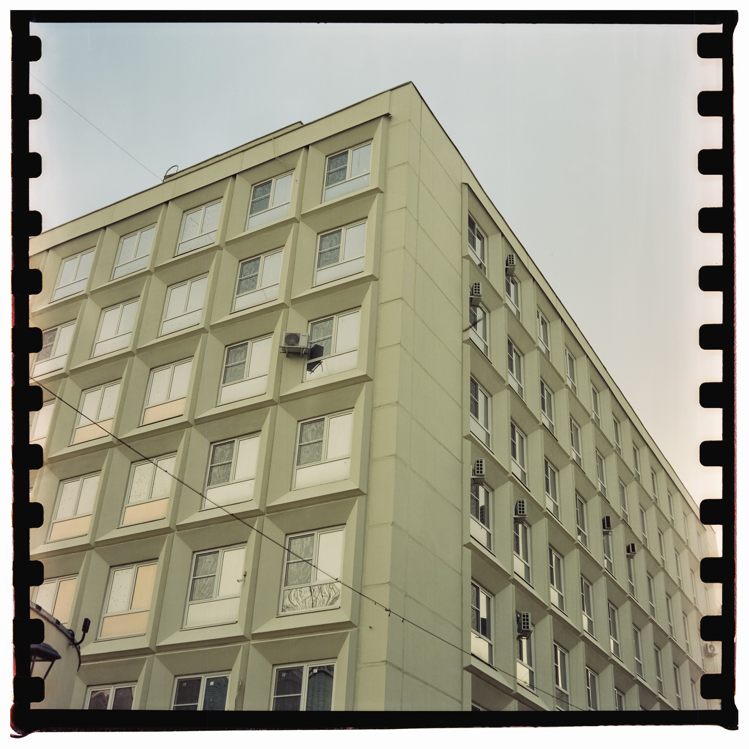 Чистые пруды, Покровка, Потаповский переулок / Minolta Autocord (2) / Perspekriva Vision 3