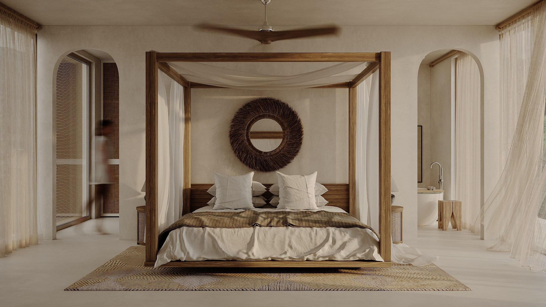 Самуи · Вилла · 328 м². Дизайн интерьера в Калининграде — студия Dune Design. Архитектурный минимализм для жилых и коммерческих пространств