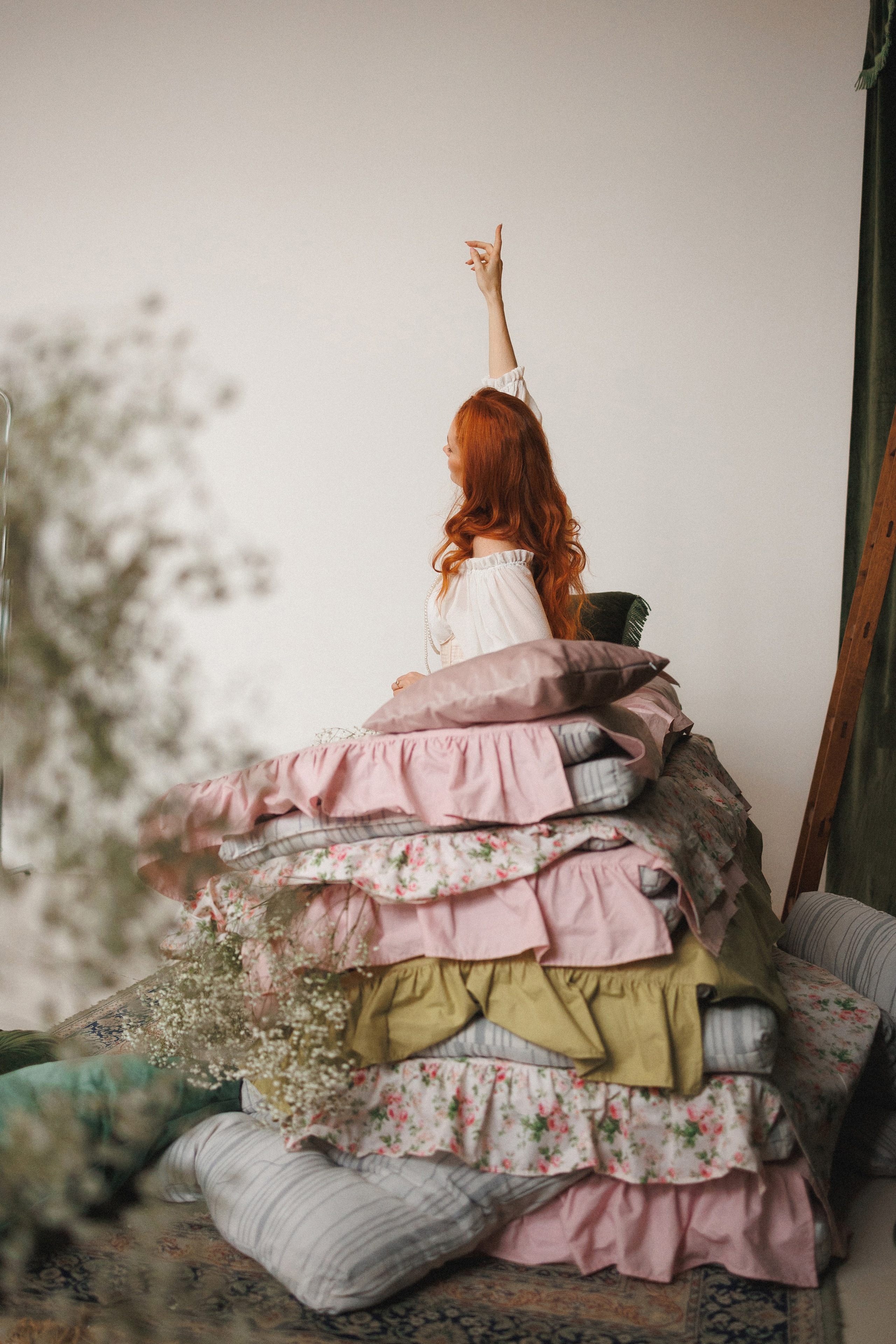 Женская фотосессия в стиле «Принцесса на горошине». Семейный и детский фотограф в Краснодаре Анна Трашкова