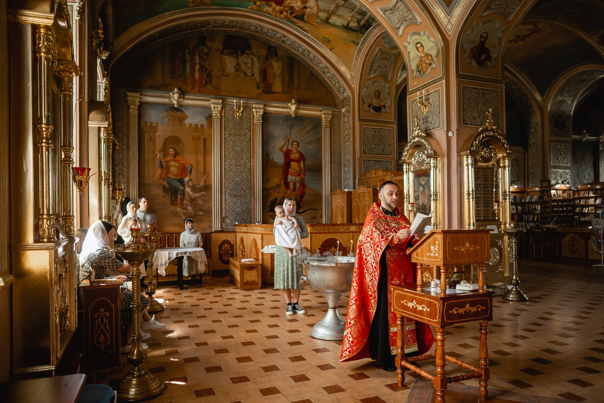 КРЕЩЕНИЕ ЕЛИСЕЯ (Н. Белого). Семейный фотограф новорождённых в Серпухове Юлия Новикова +79637785957