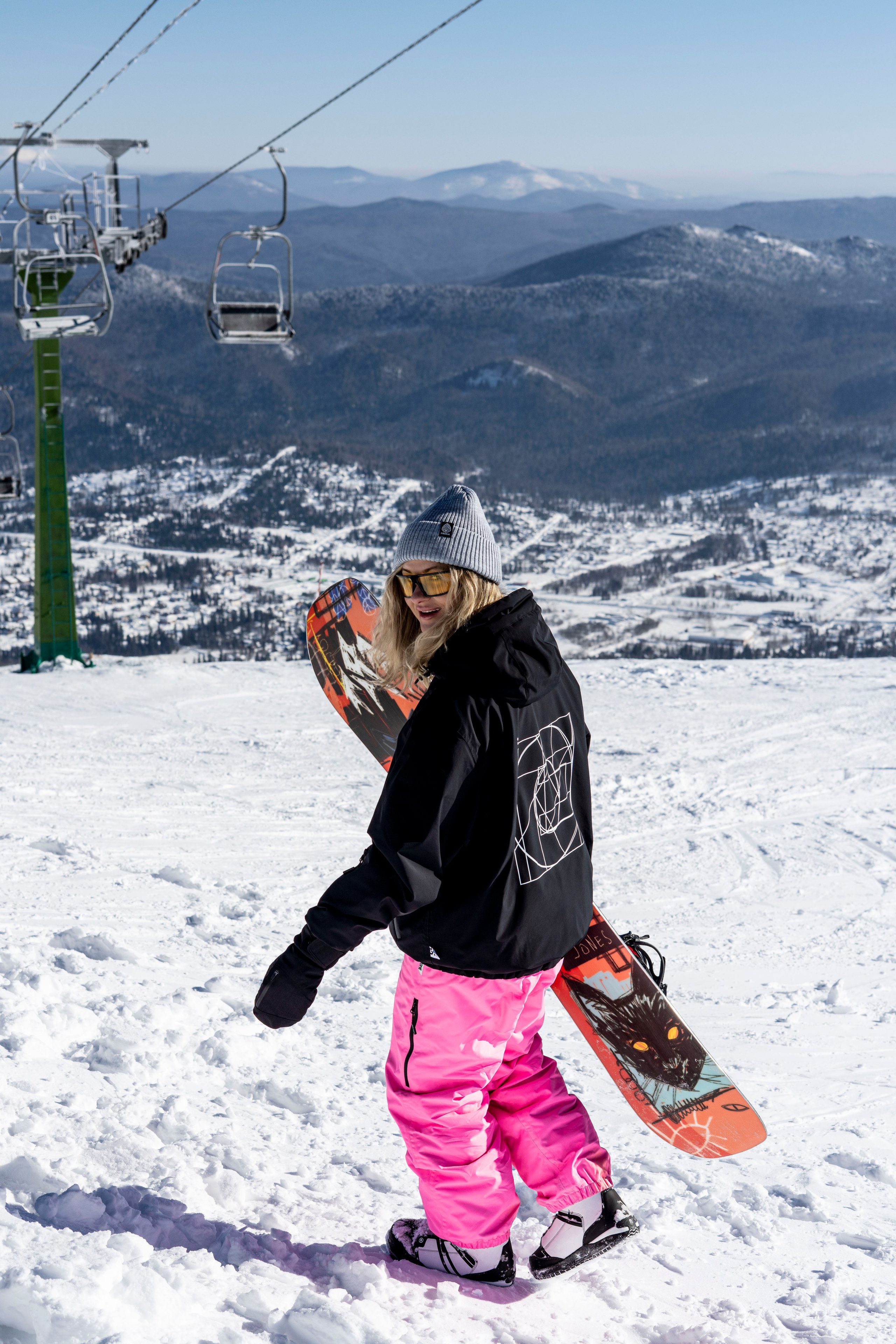 Фотосессия на вершине. Анастасия Паршукова — фотограф Шерегеш Новосибирск