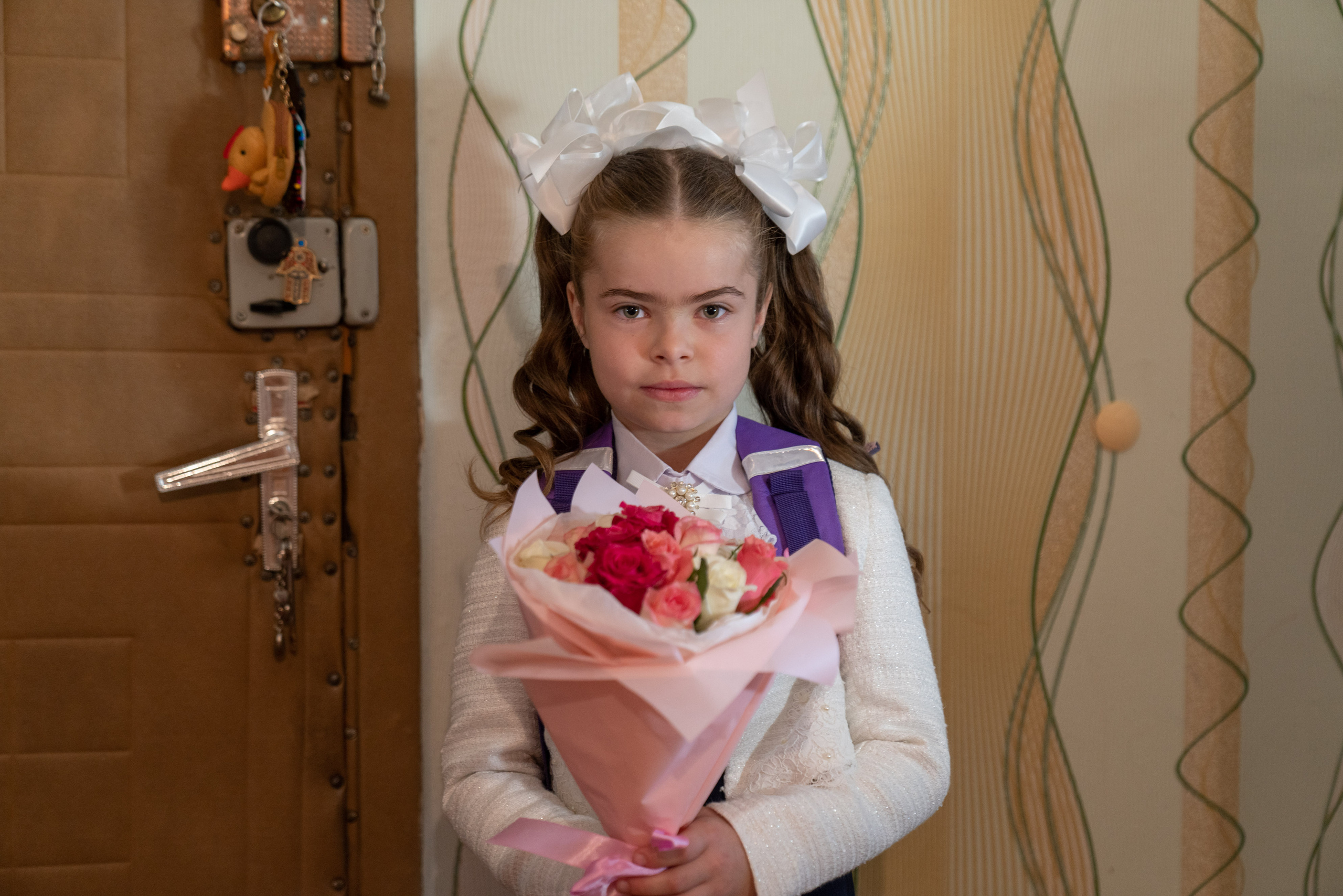 Первый раз в Первый Класс или здравствуй школа — Алиса. Фотограф — видеограф в Москве Дмитрий Менделеев