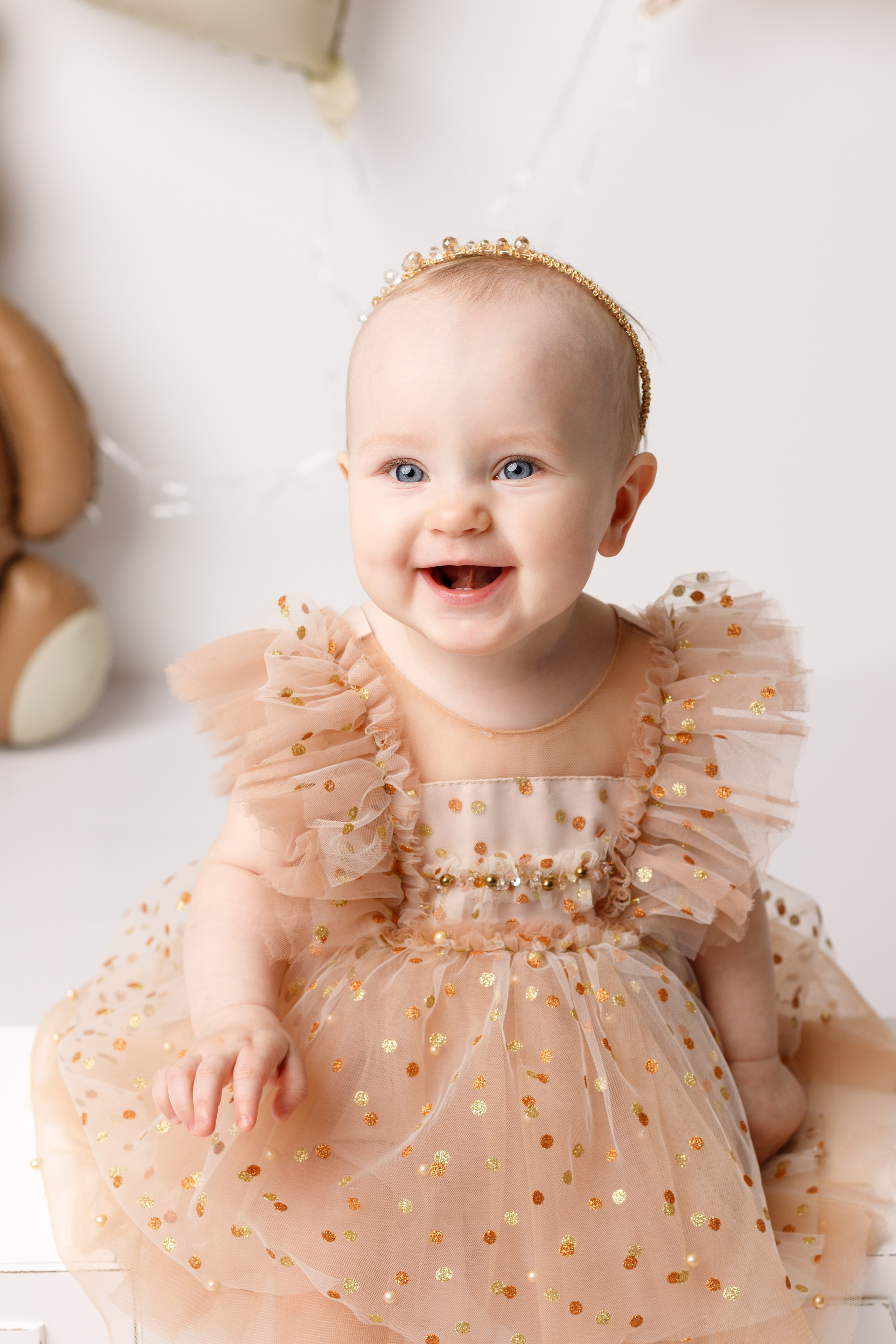 Кира «Первый тортик». Фотограф новорожденных в г. Оренбурге Екатерина Козлова