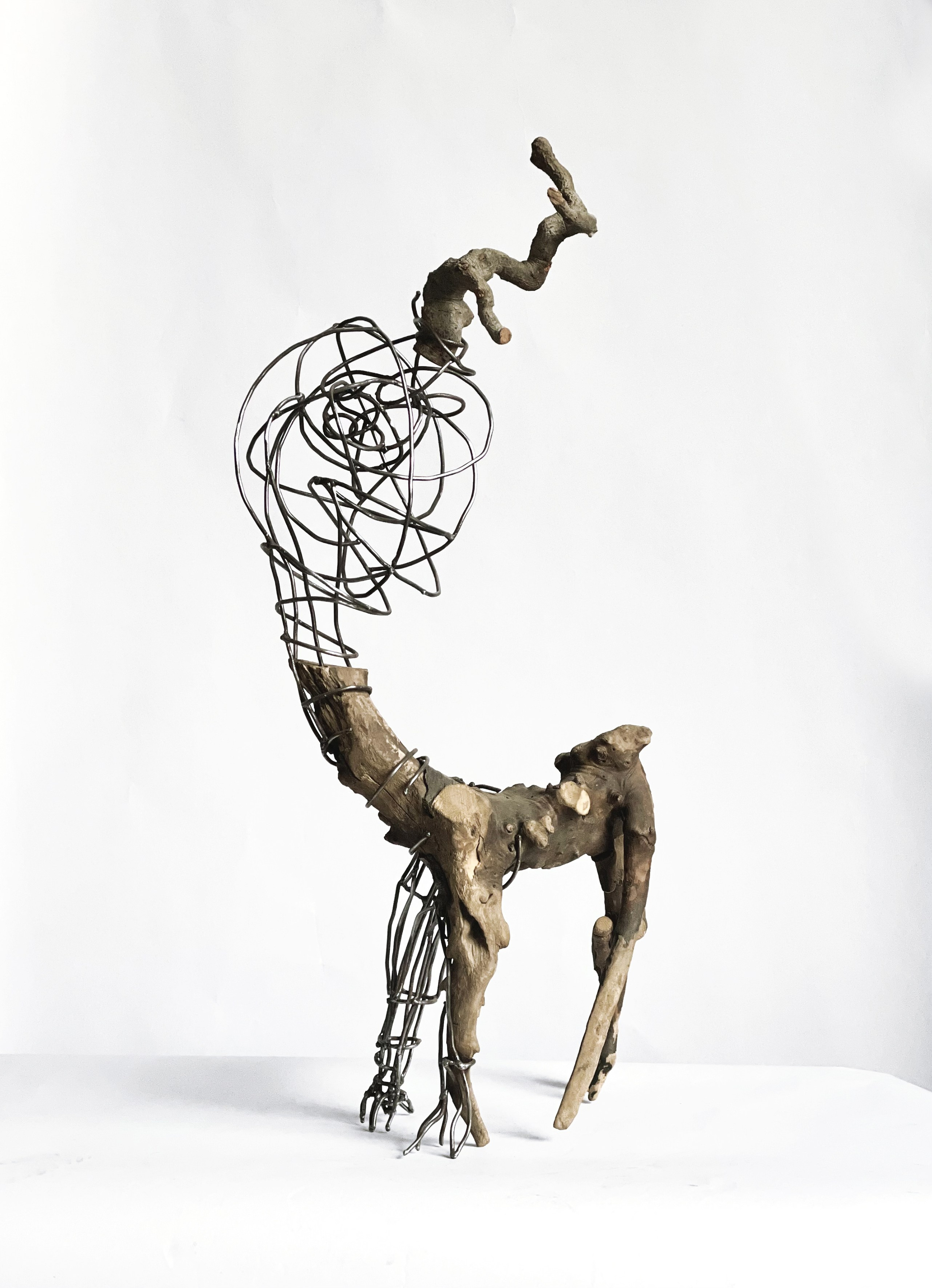 Серия «пойманные лесом» / series «Caught by the Forest». Художник — скульптор Антонина Фатхуллина