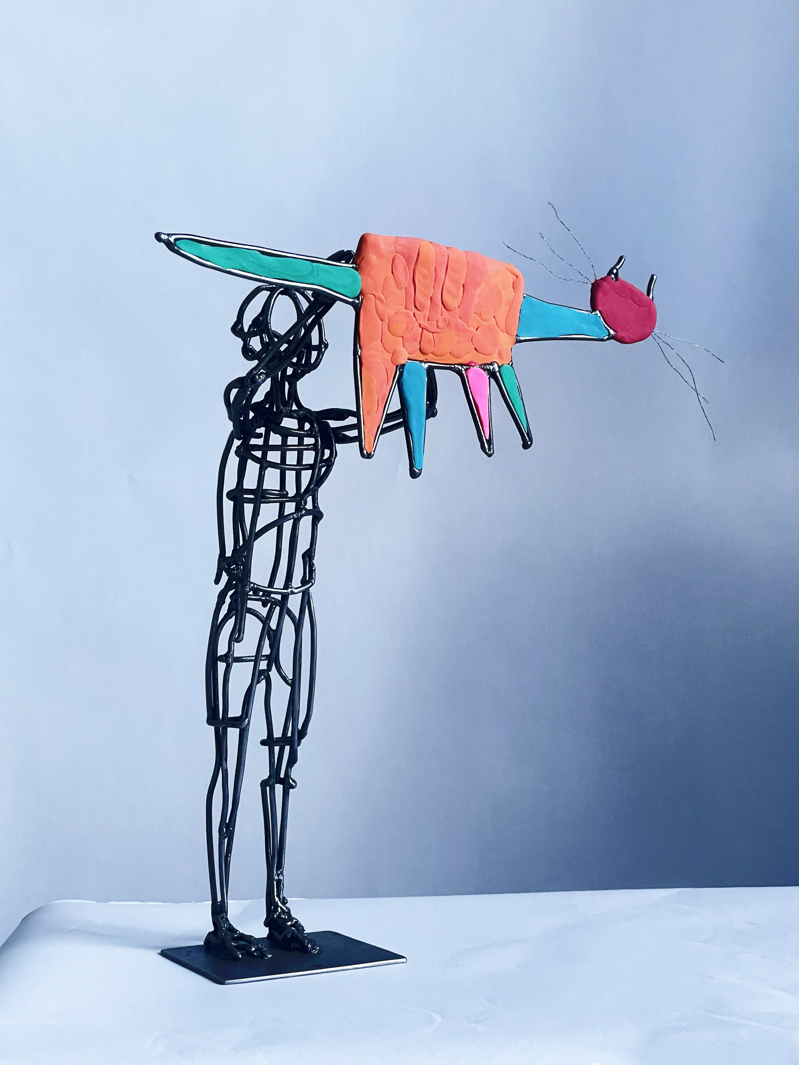 Малыши из проекта «Жизнь на острове Ата»_2023. Художник — скульптор Антонина Фатхуллина