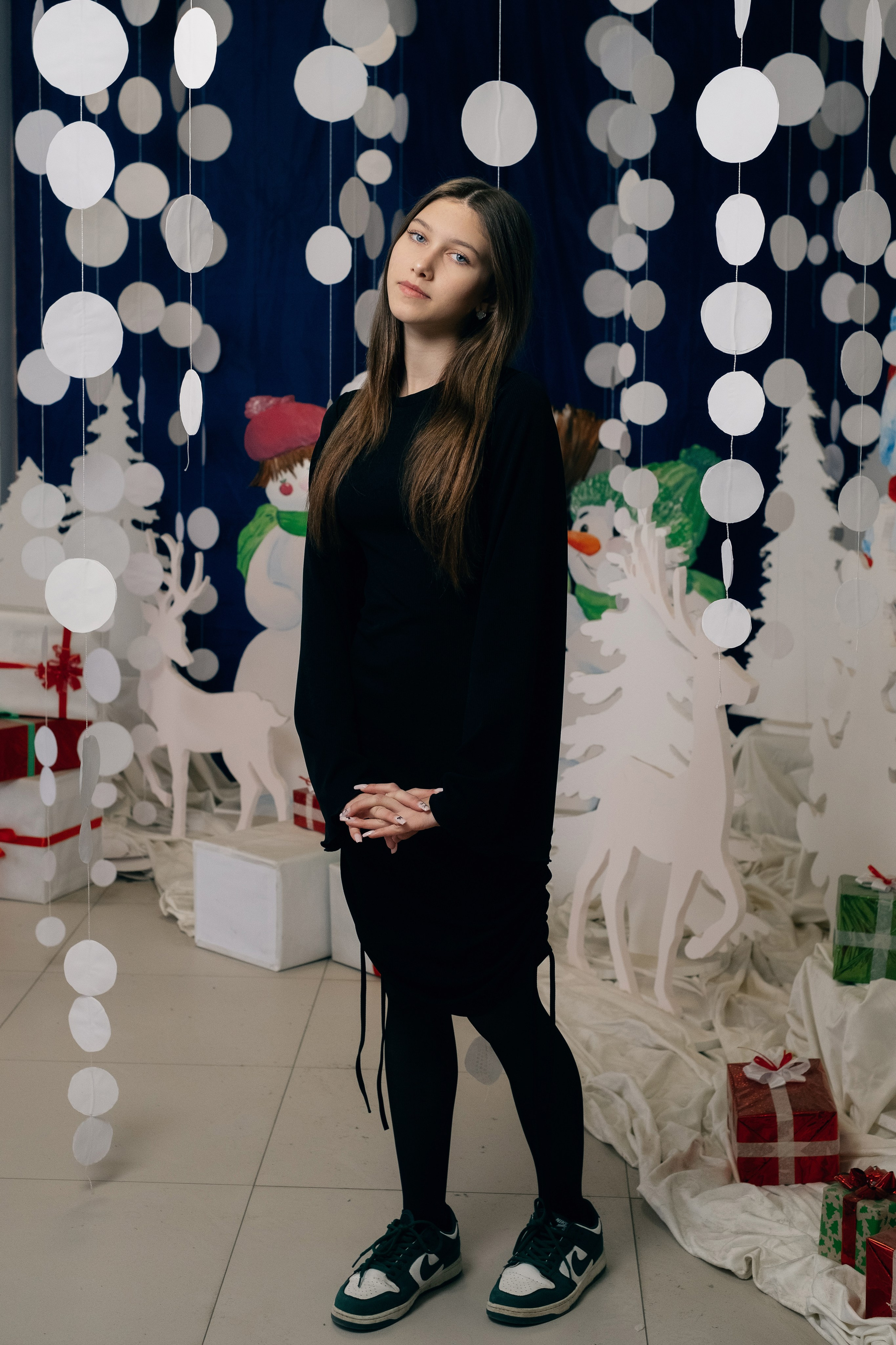 Новогодняя Фотосессия МАОУ СОШ№ 15 8 «Г». Свадебный и репортажной фотограф Денис Ожигин в Краснодаре и Краснодарском крае