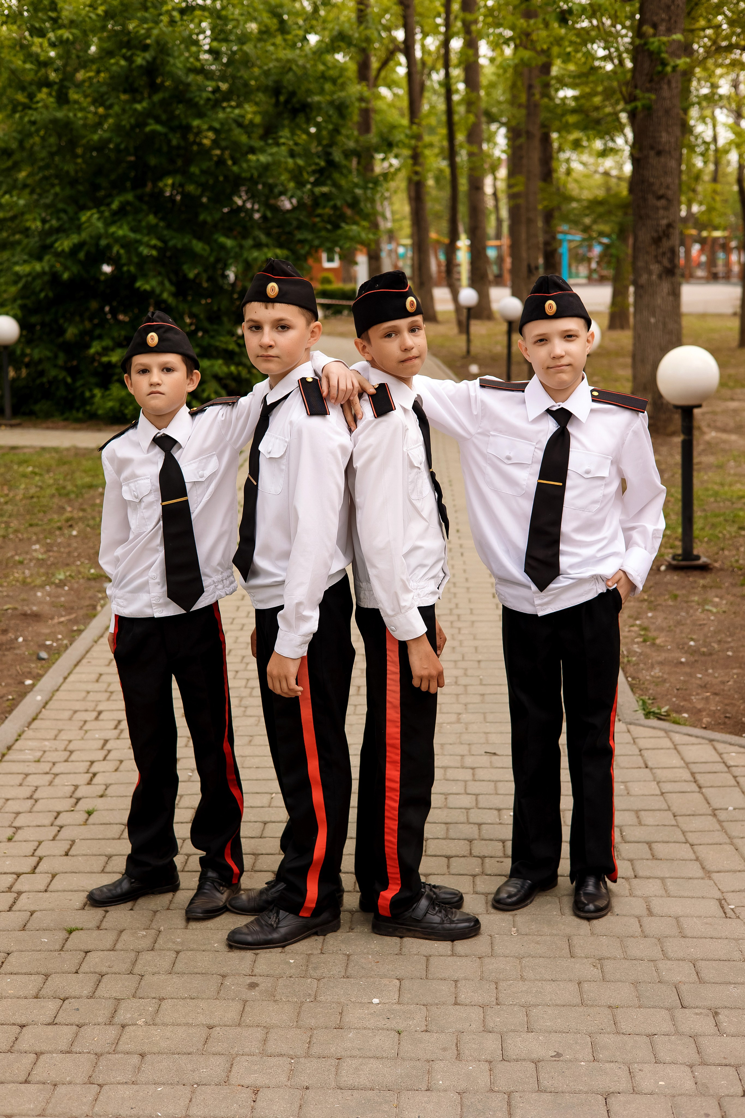 4 класс Кадеты. Фотограф Любовь Корниенко, Примоский край